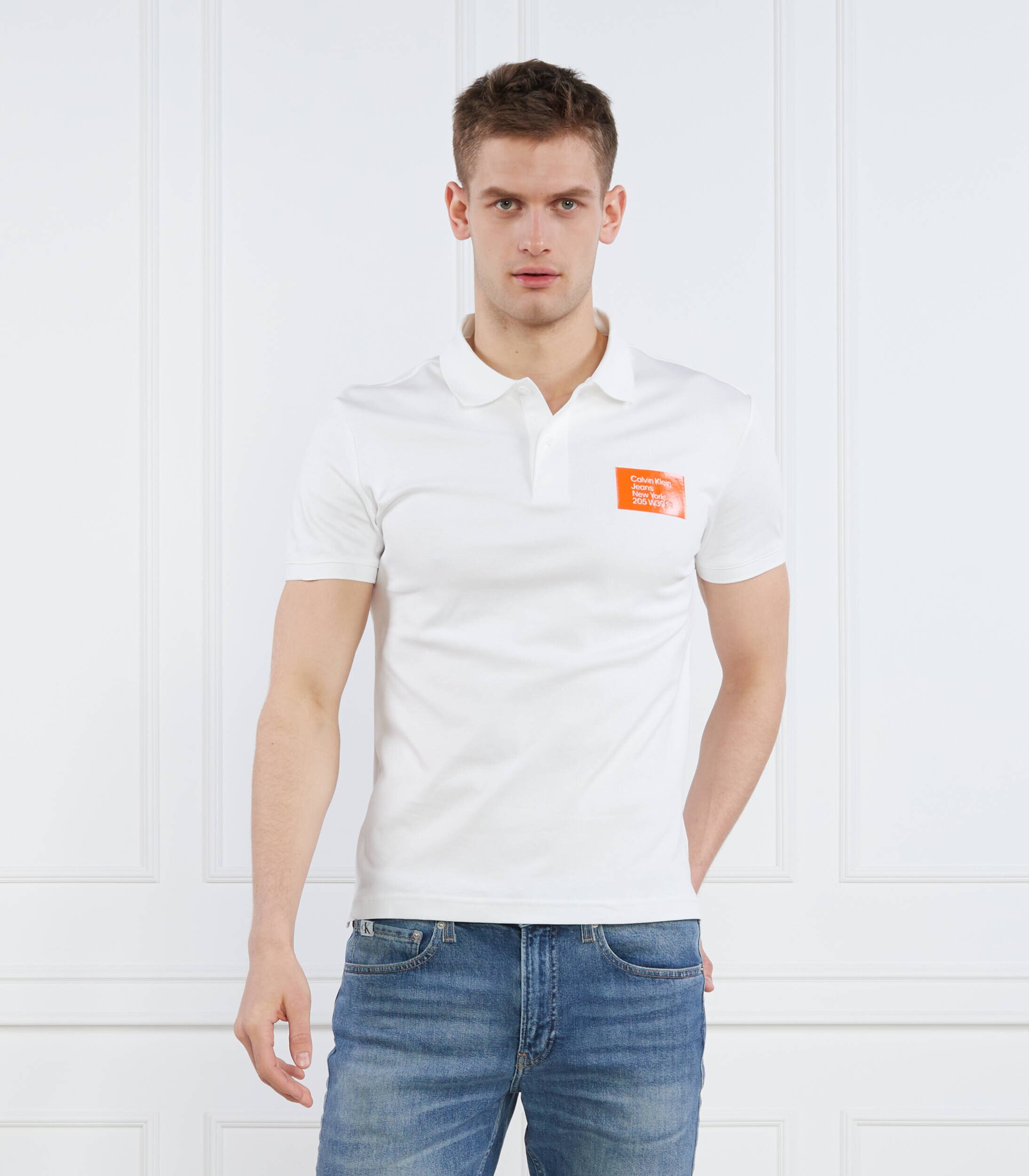 Calvin Klein Jeans polo colored adtrenings box | regular fit