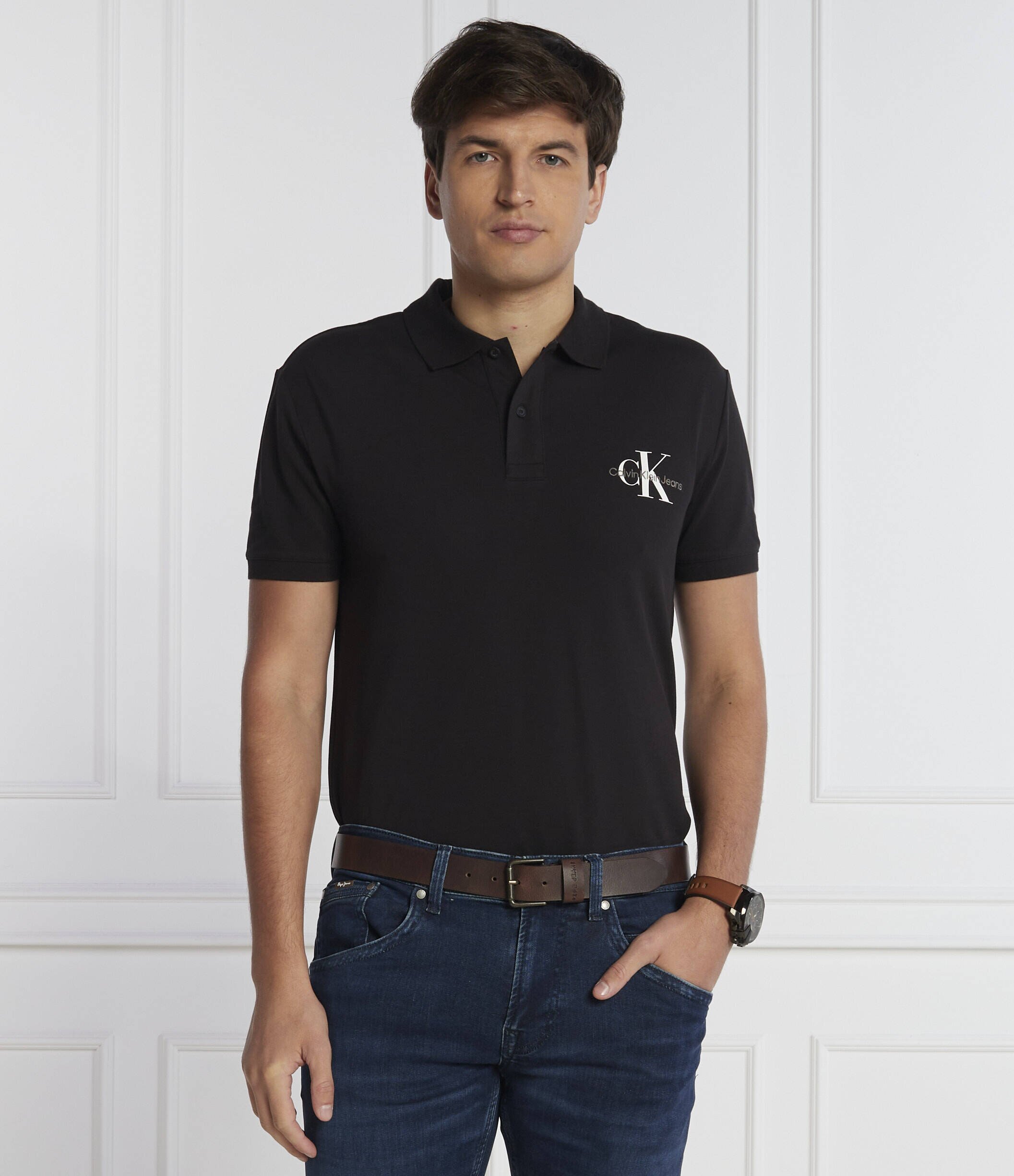 Calvin Klein Jeans Polo MONOLOGO | Regular Fit