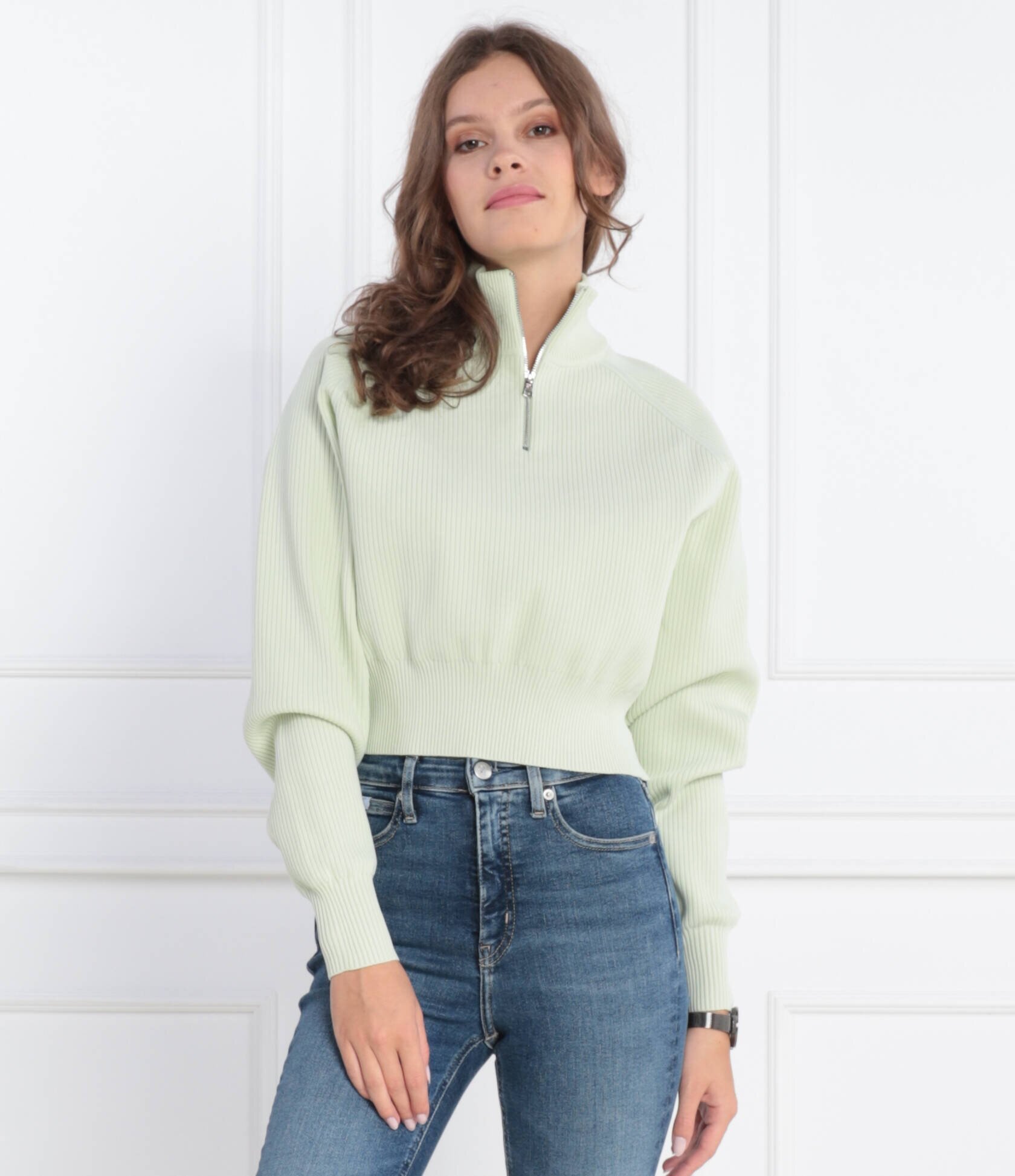 Calvin Klein Jeans Pulover HALF ZIP | Regular Fit