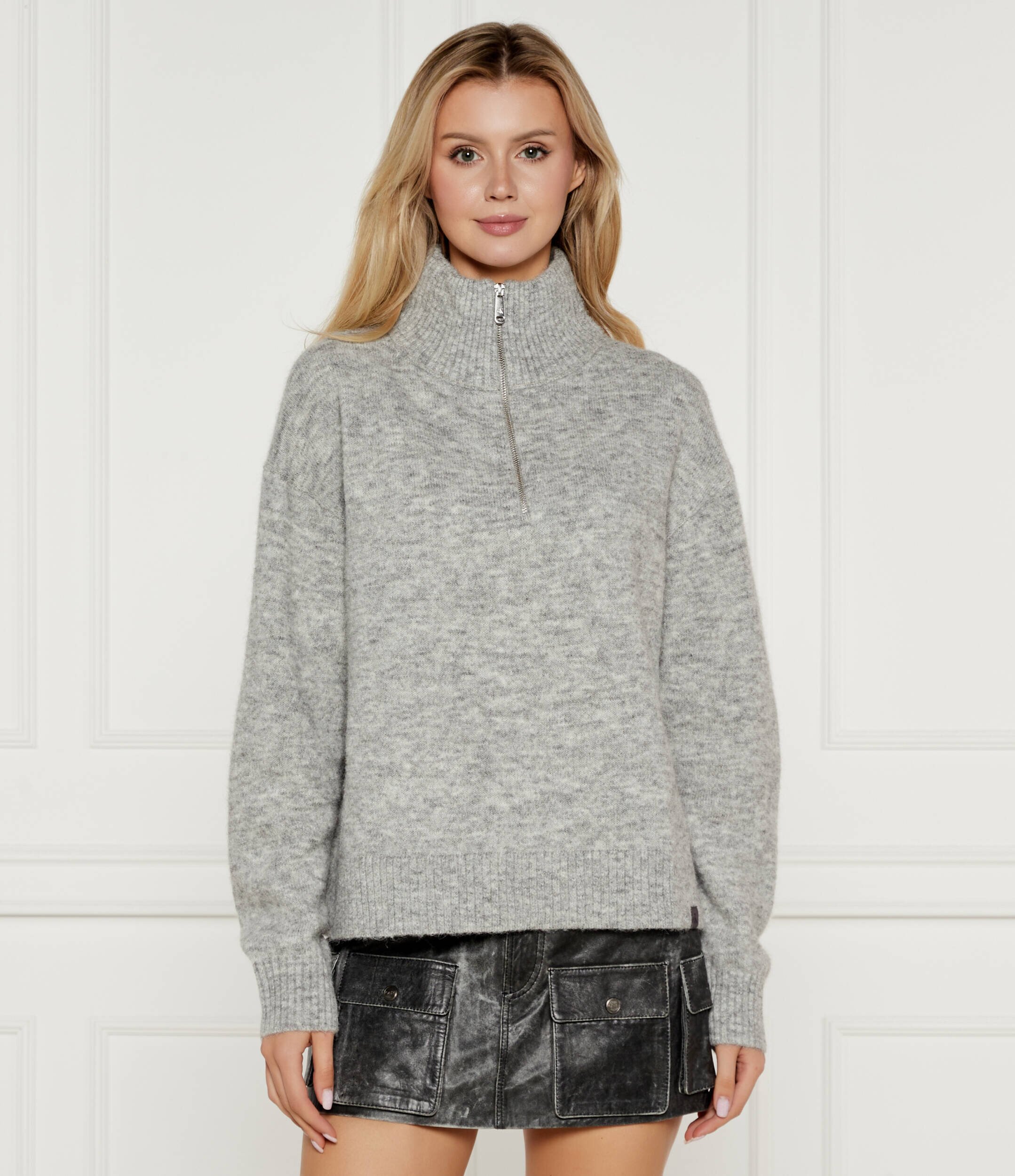 Calvin Klein Jeans Pulover | Regular Fit cu adaos de lână