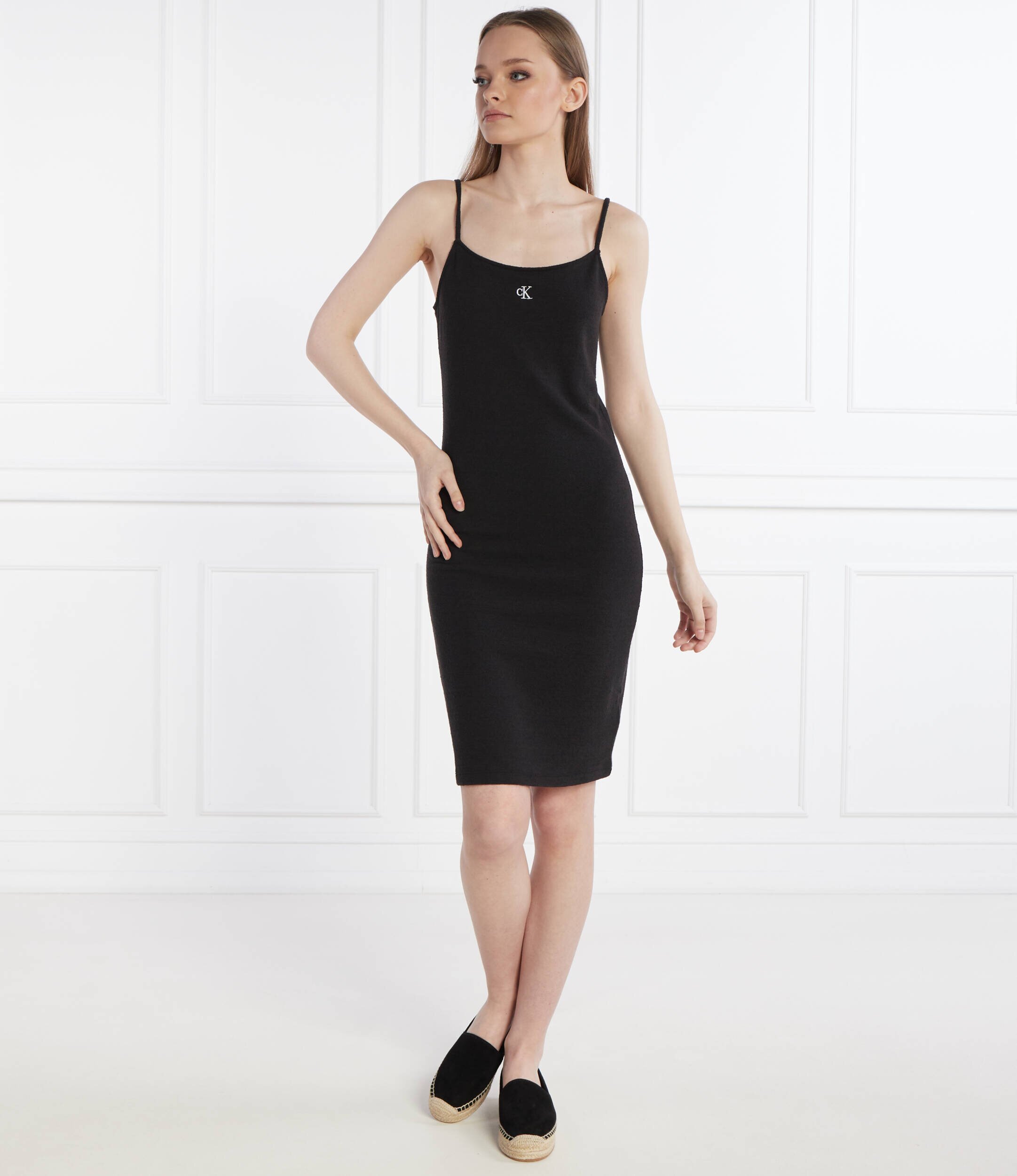 Calvin Klein Jeans Rochie SLUB RIB