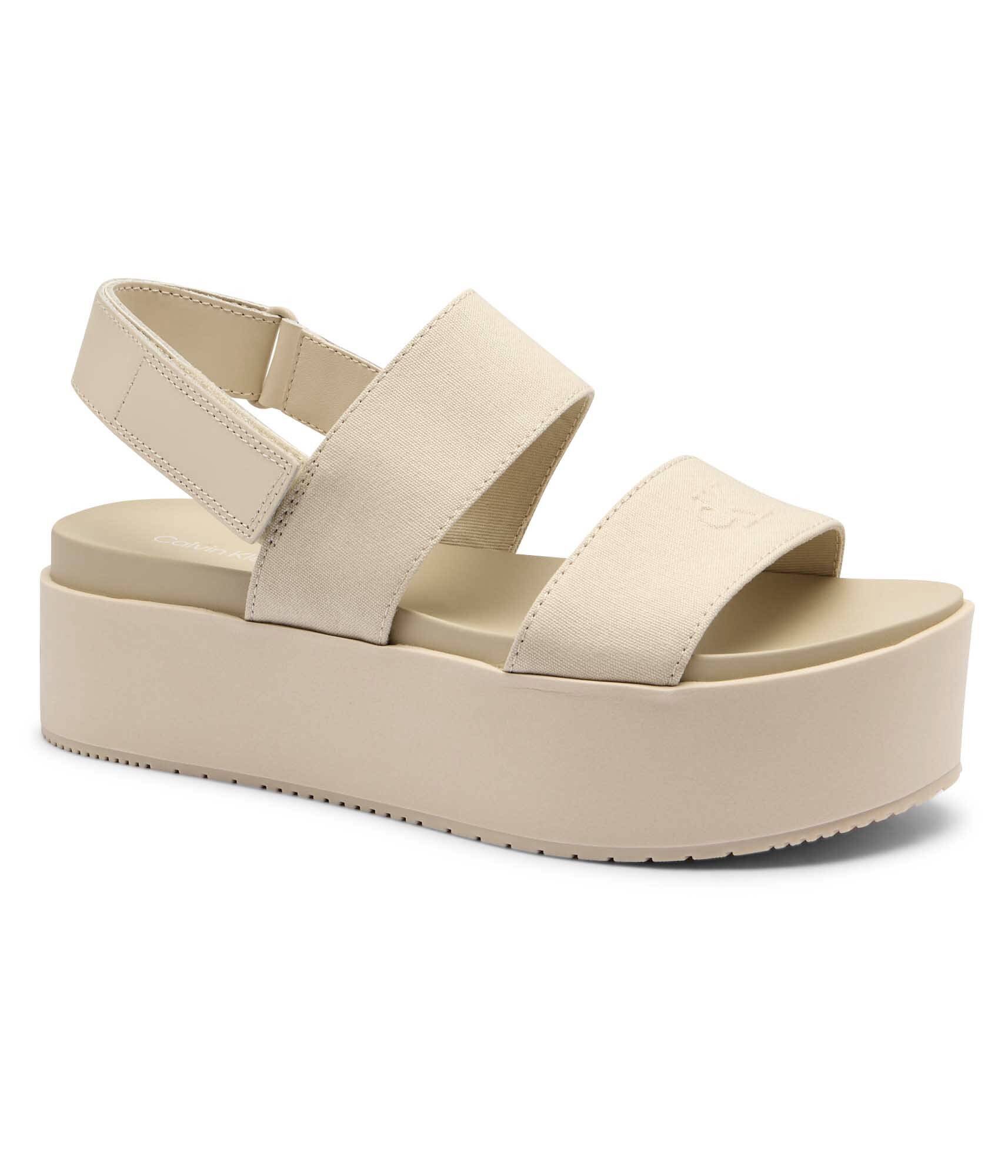 Calvin Klein Jeans Sandale cu adaos de piele