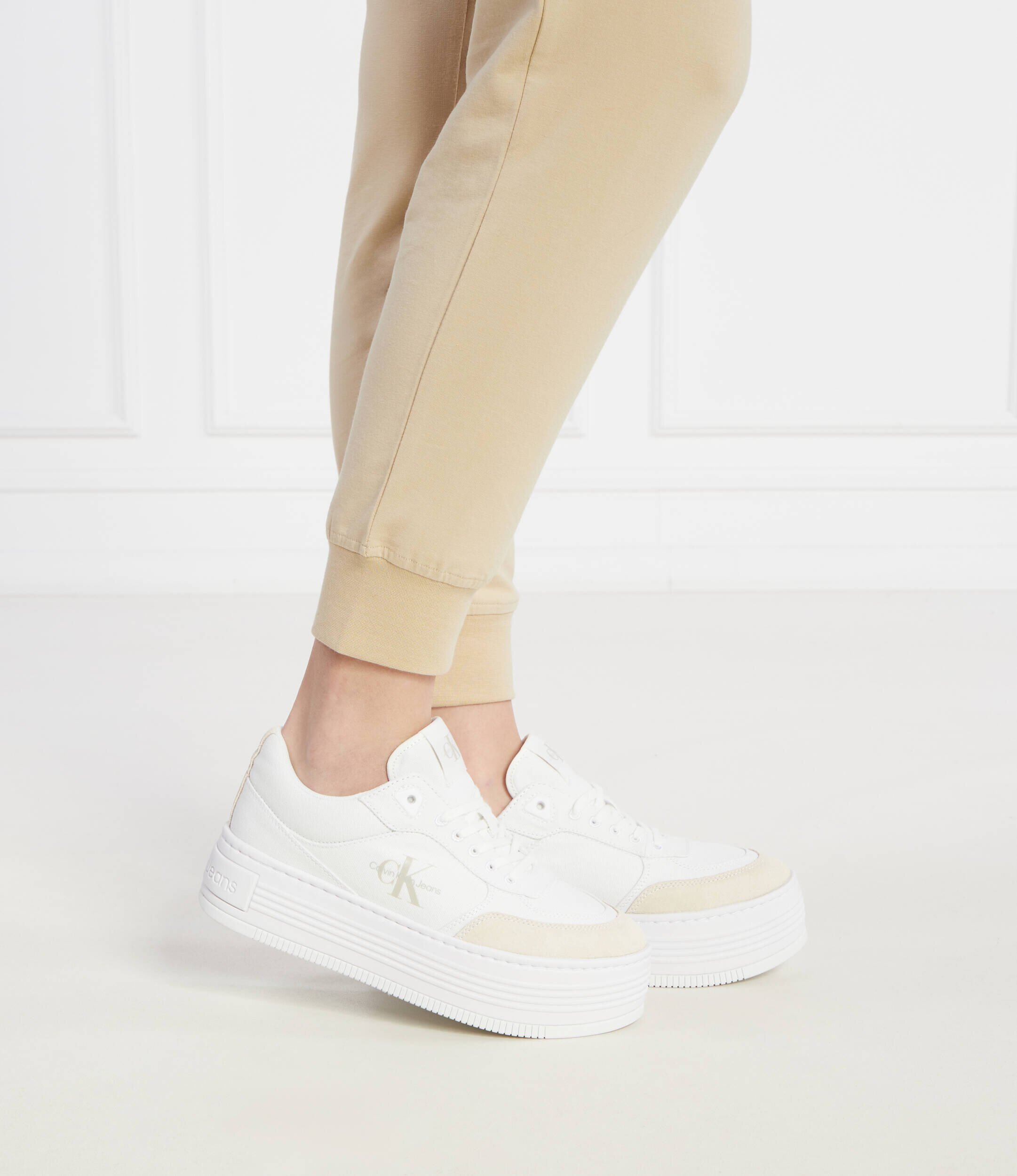 Calvin Klein Jeans Sneakers BOLD PLATF LOW LACE MIX ML BTW