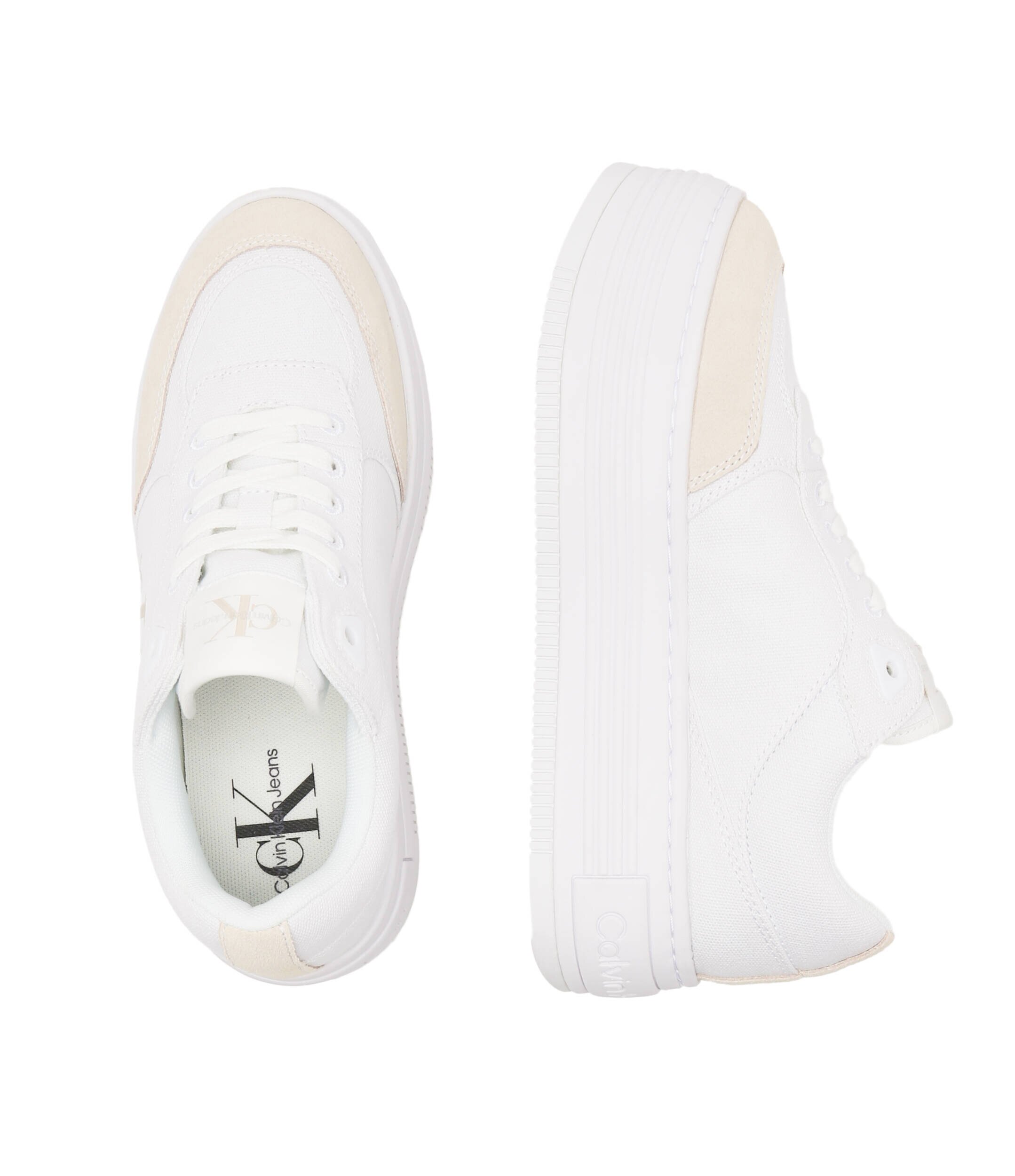 Calvin Klein Jeans Sneakers BOLD PLATF LOW LACE MIX ML BTW