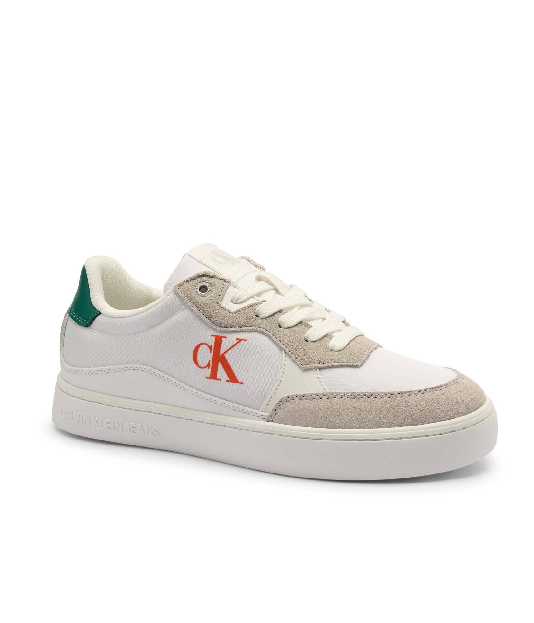 Calvin Klein Jeans Sneakers cu adaos de piele