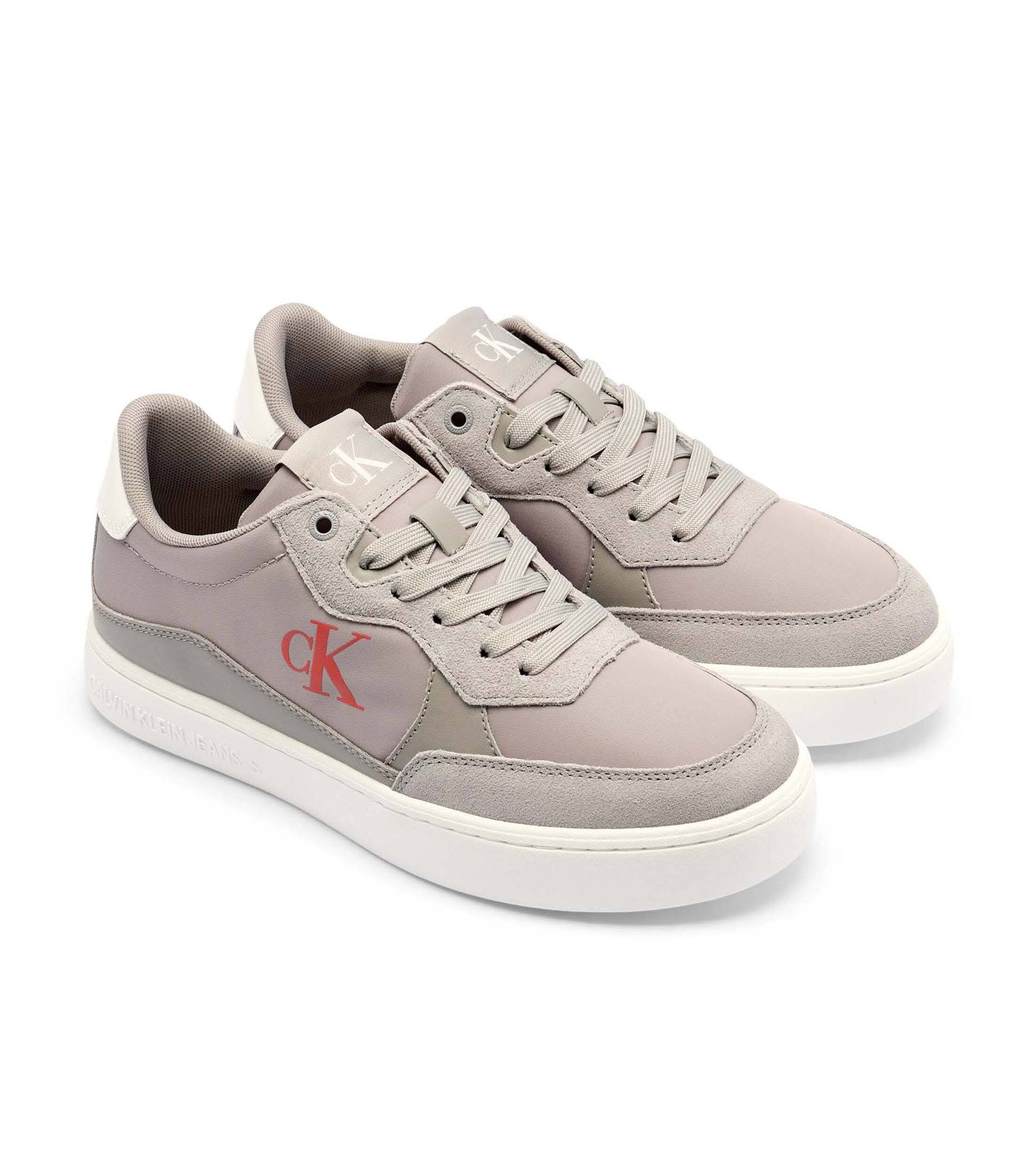 Calvin Klein Jeans Sneakers cu adaos de piele