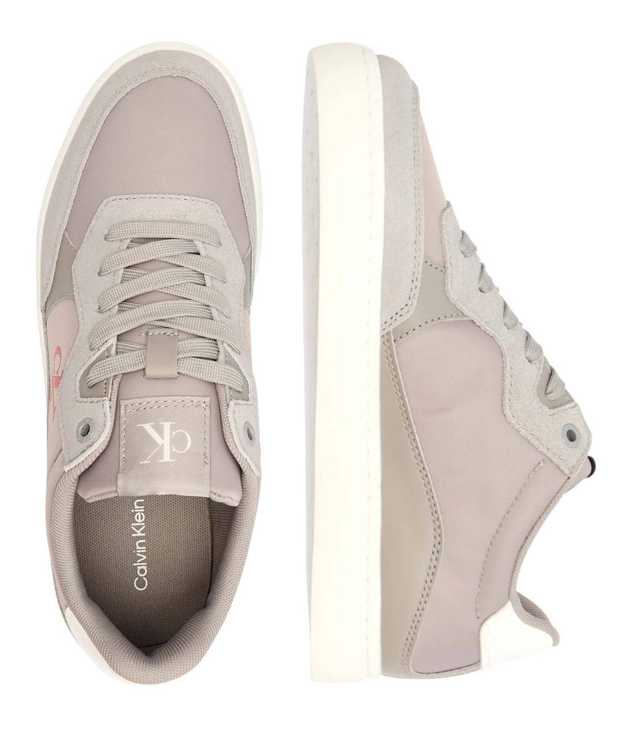 Calvin Klein Jeans Sneakers cu adaos de piele