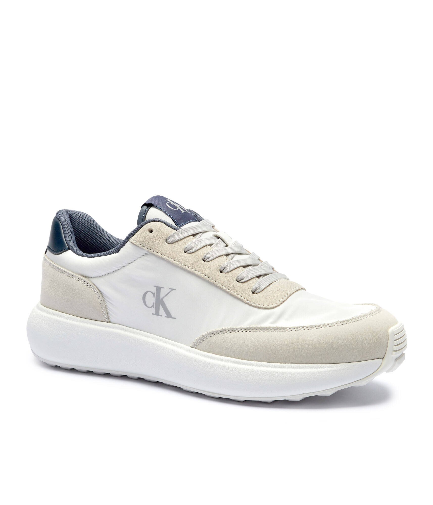 Calvin Klein Jeans Sneakers cu adaos de piele