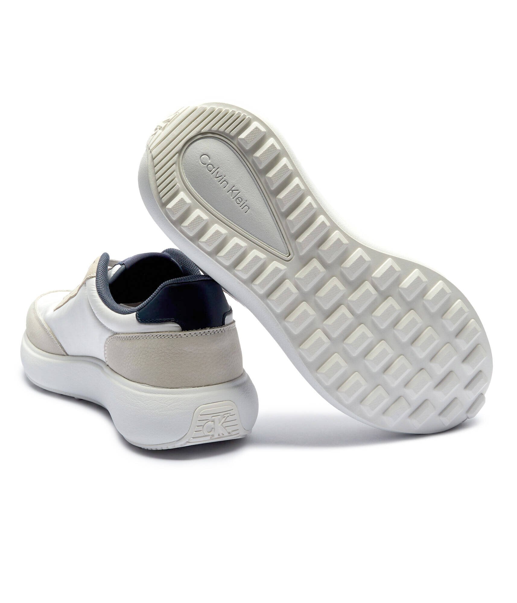 Calvin Klein Jeans Sneakers cu adaos de piele
