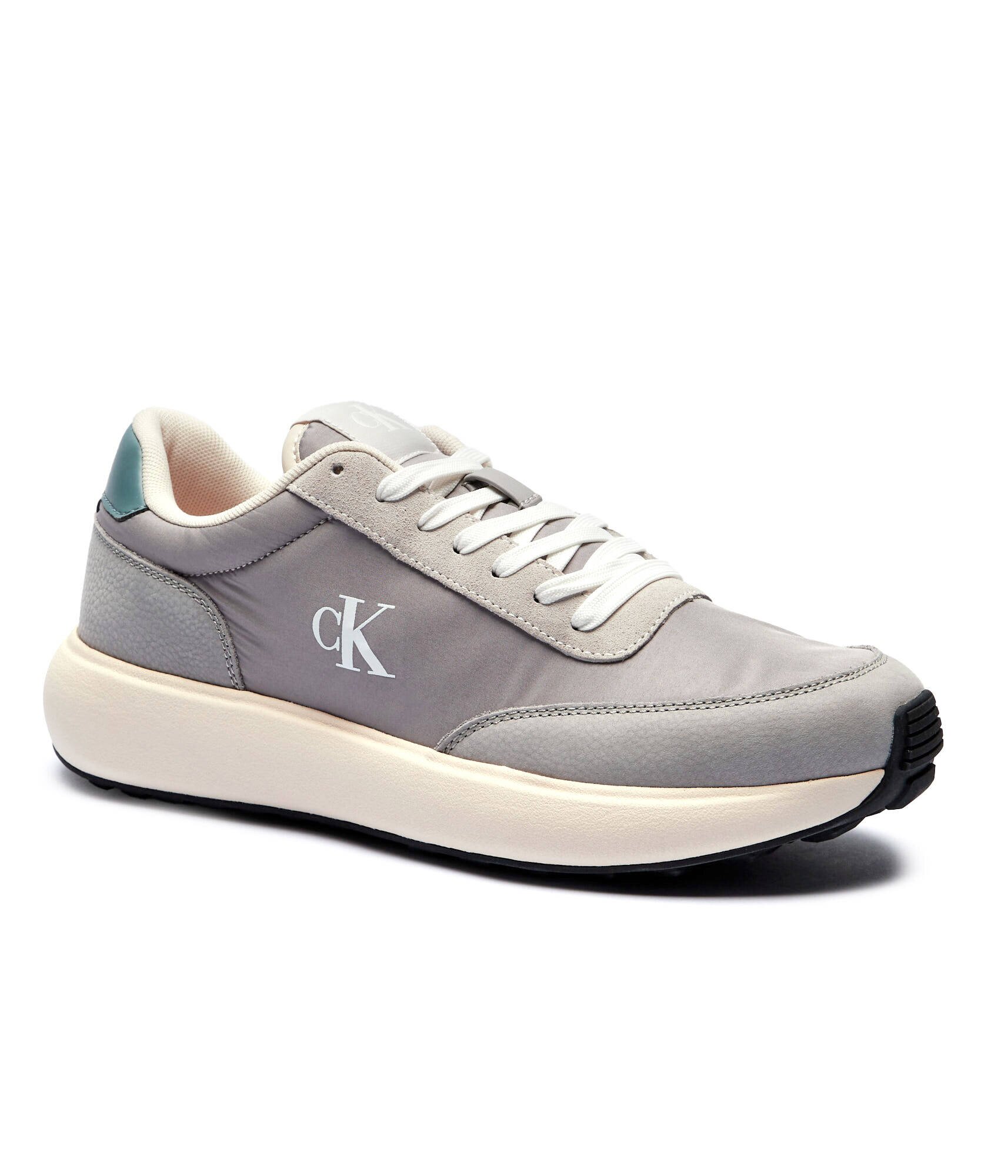Calvin Klein Jeans Sneakers cu adaos de piele