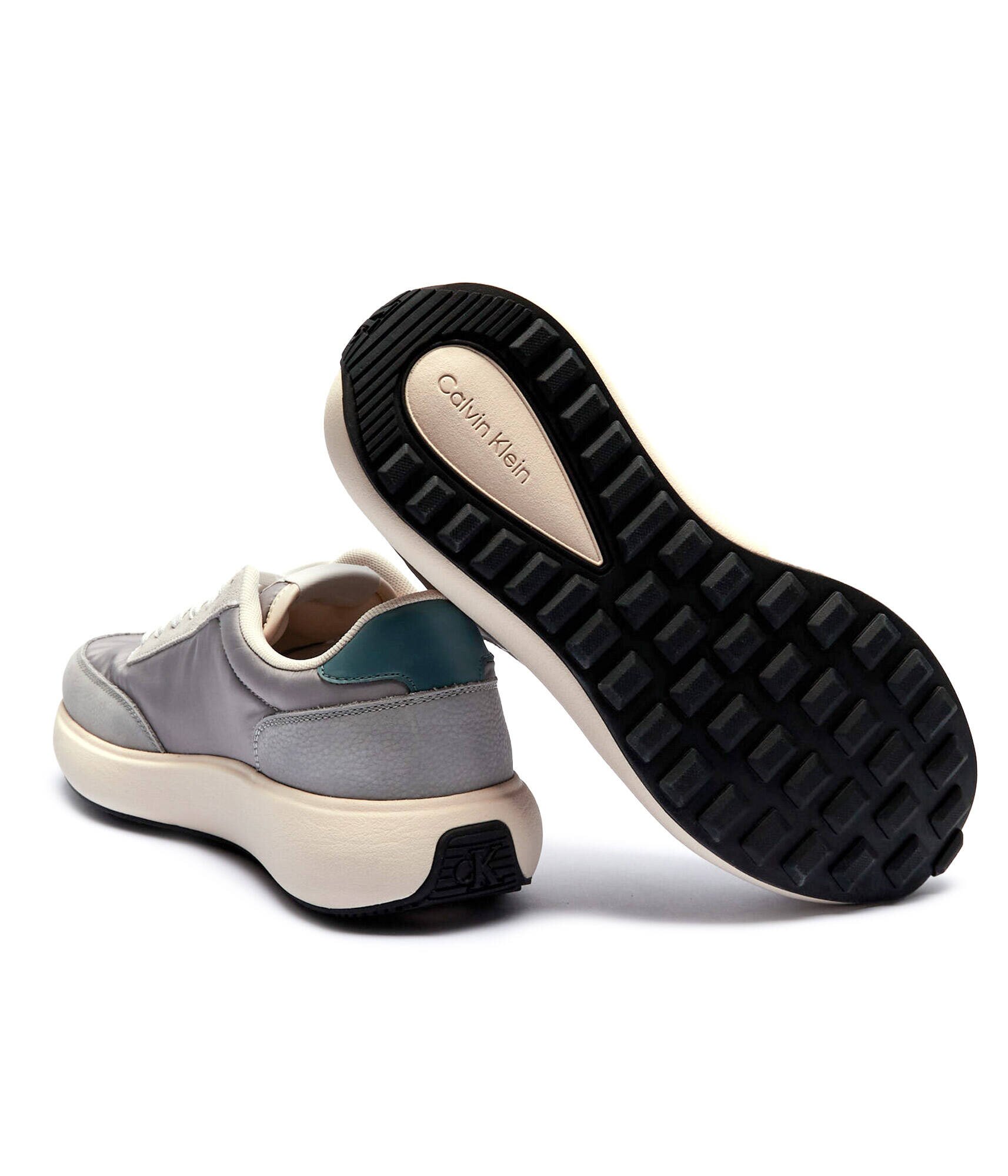 Calvin Klein Jeans Sneakers cu adaos de piele