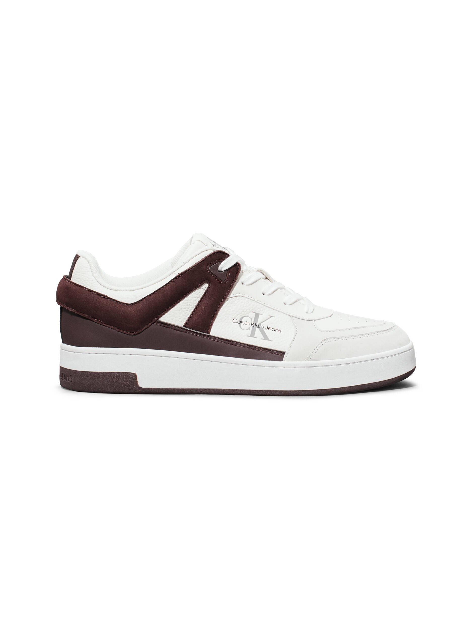 Calvin Klein Jeans Sneakers cu adaos de piele