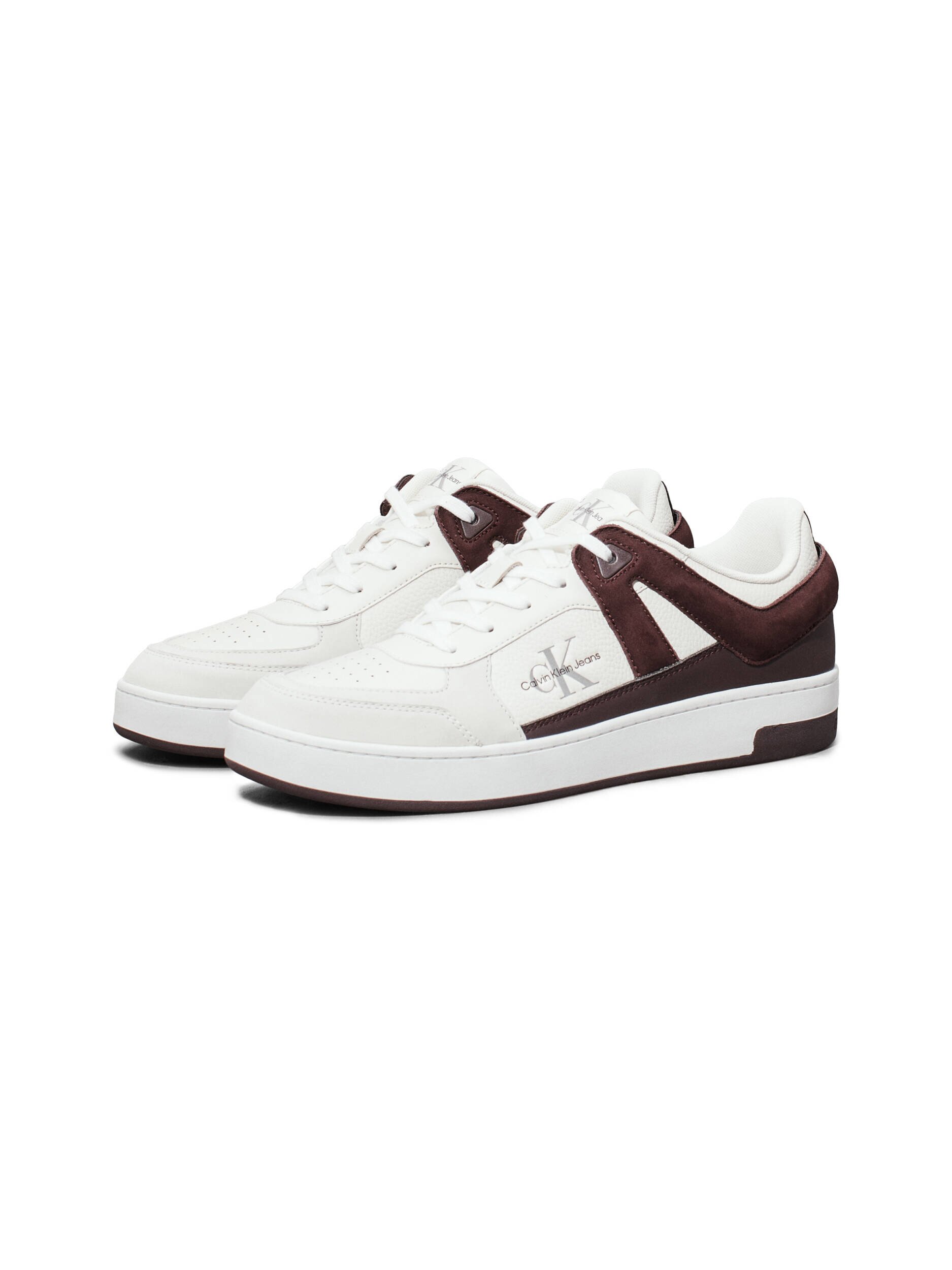 Calvin Klein Jeans Sneakers cu adaos de piele