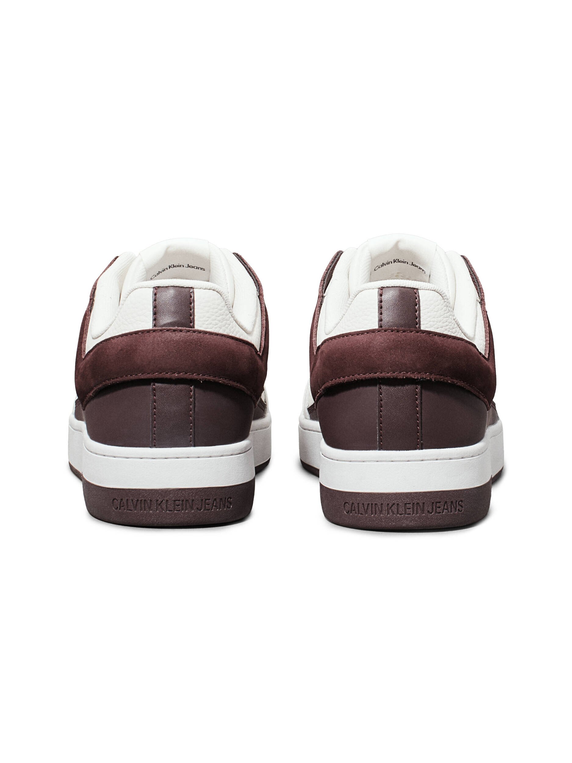 Calvin Klein Jeans Sneakers cu adaos de piele