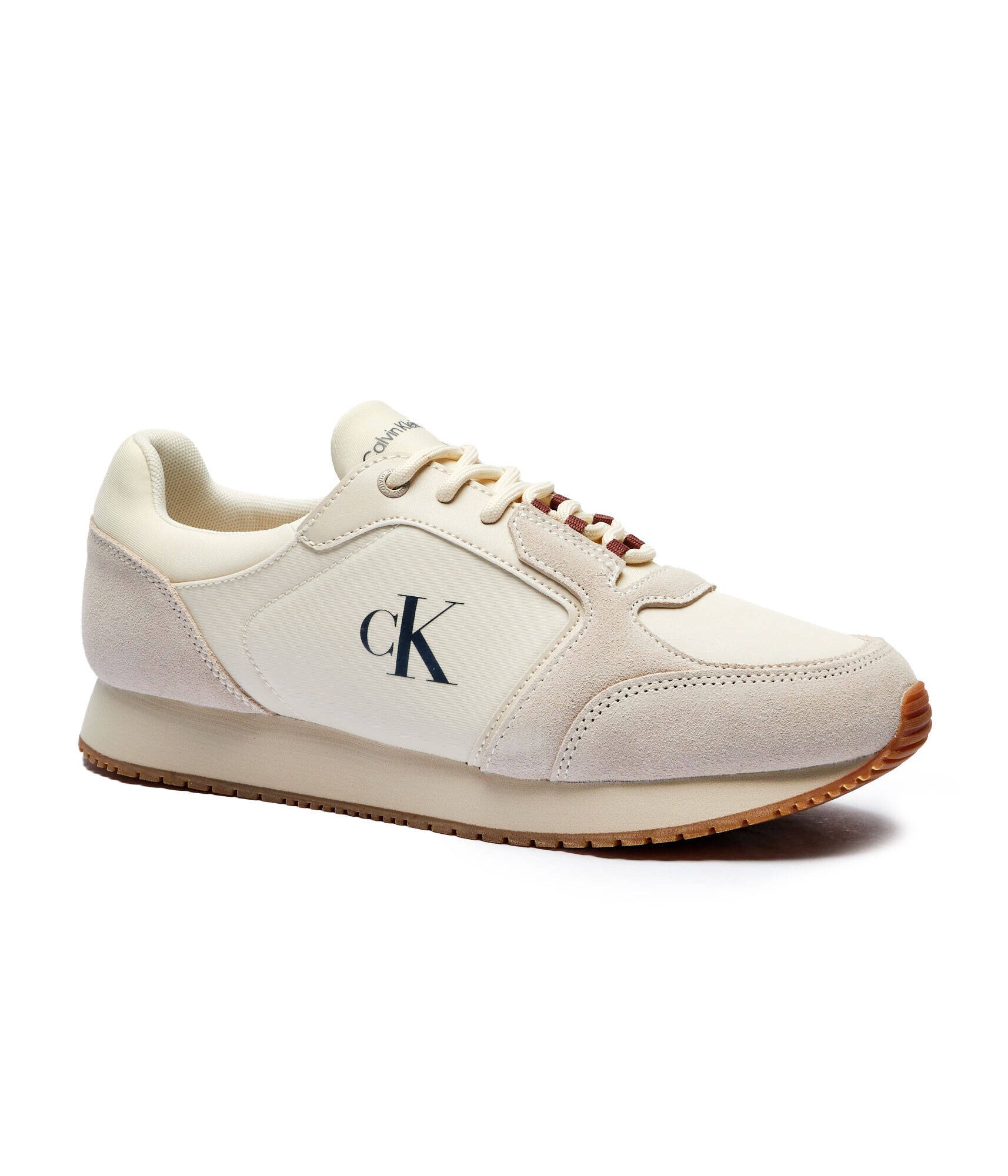 Calvin Klein Jeans Sneakers Retro Sock Runner cu adaos de piele