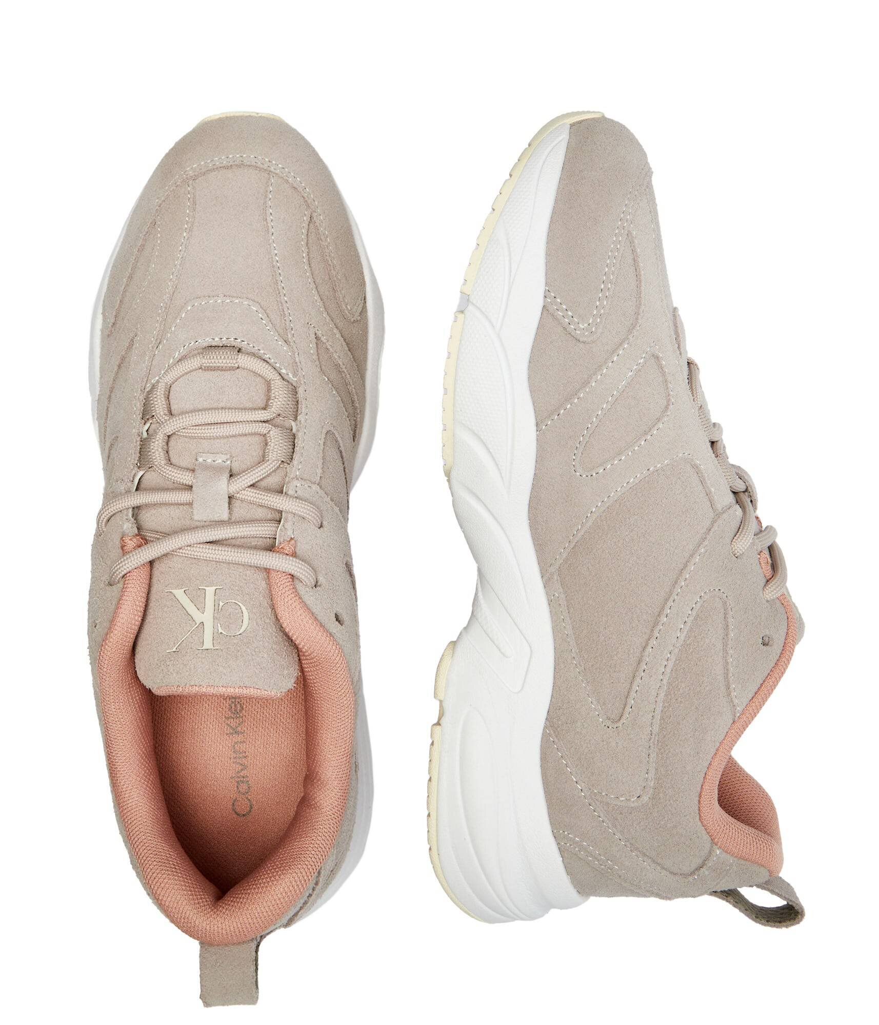 Calvin Klein Jeans Sneakers Retro Tennis | piele întoarsă
