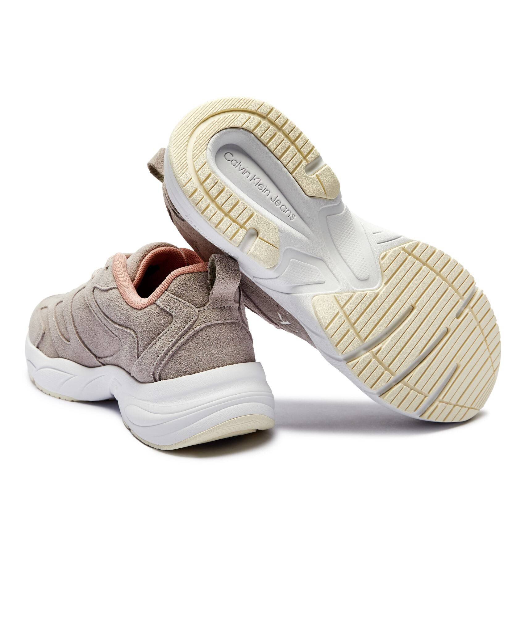 Calvin Klein Jeans Sneakers Retro Tennis | piele întoarsă