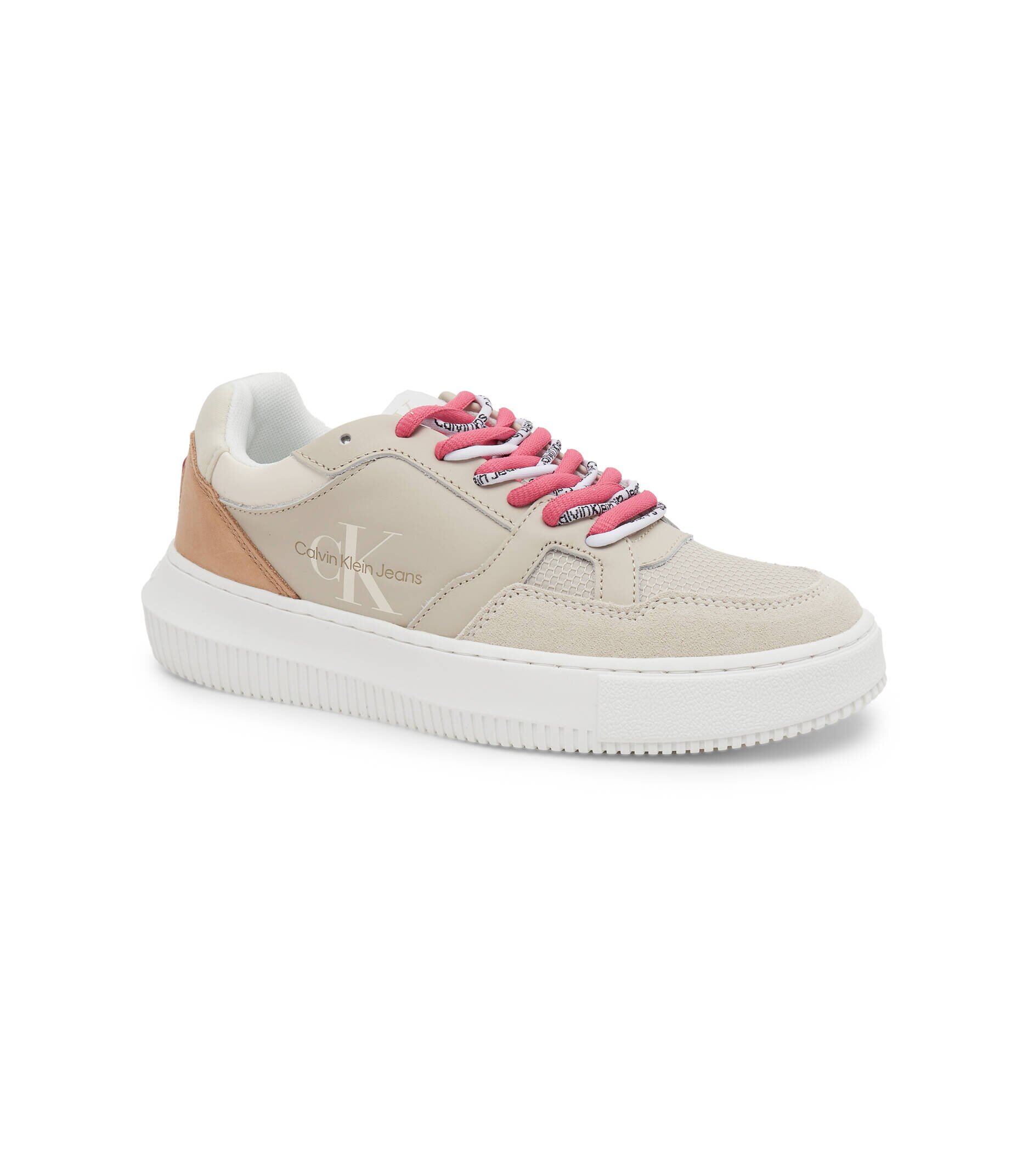 Calvin Klein Jeans Teniși din piele Cupsole