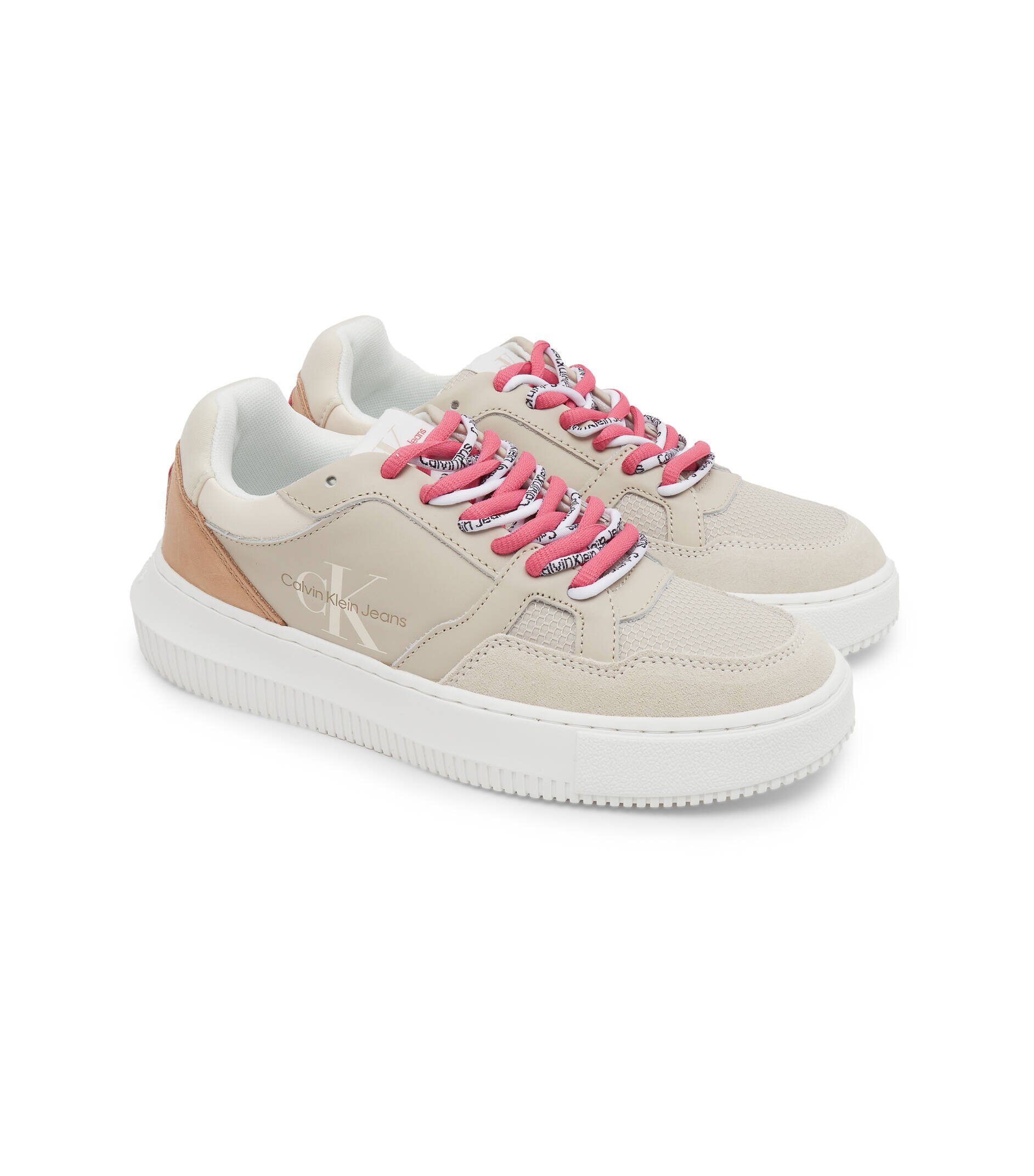 Calvin Klein Jeans Teniși din piele Cupsole