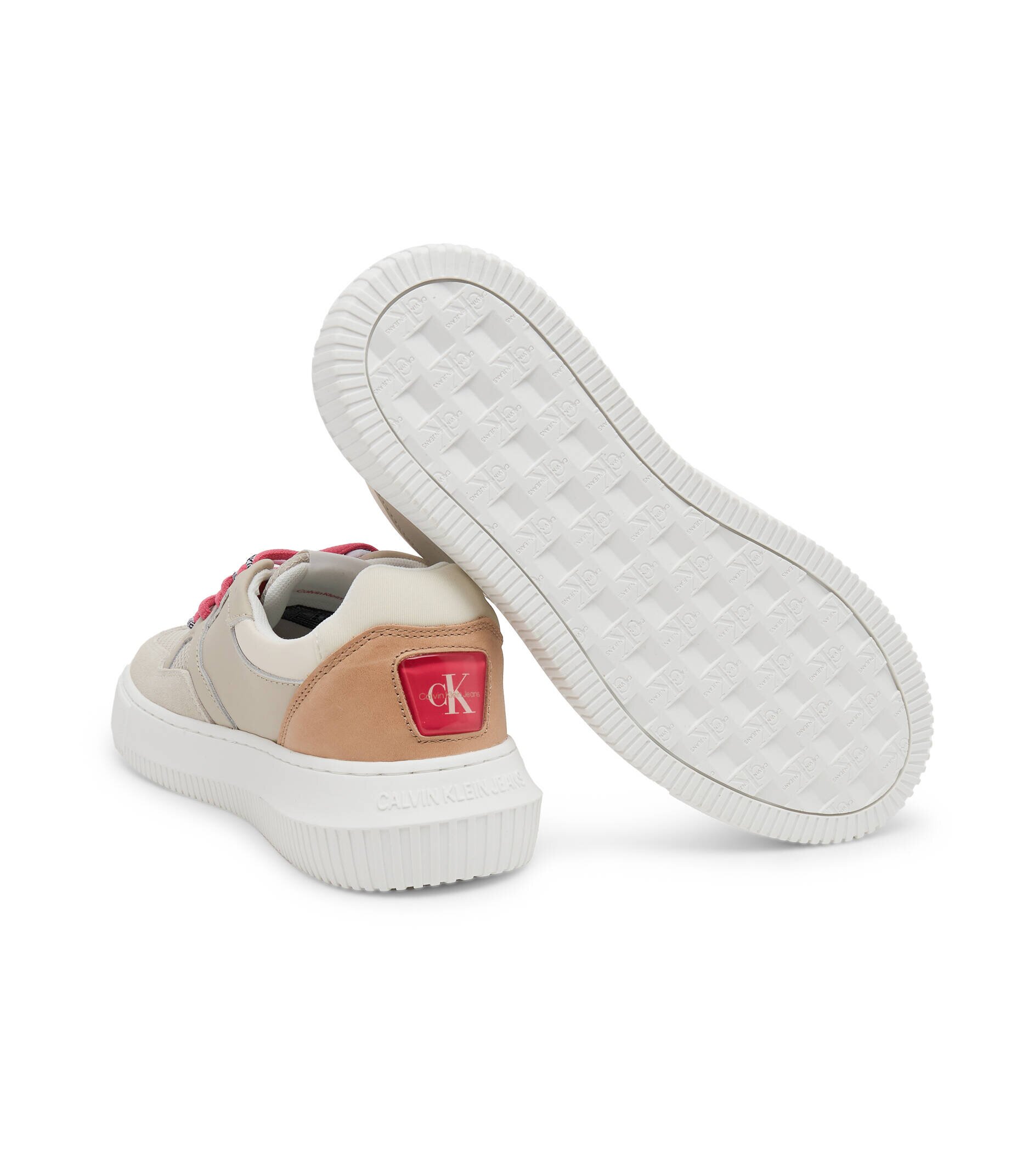 Calvin Klein Jeans Teniși din piele Cupsole