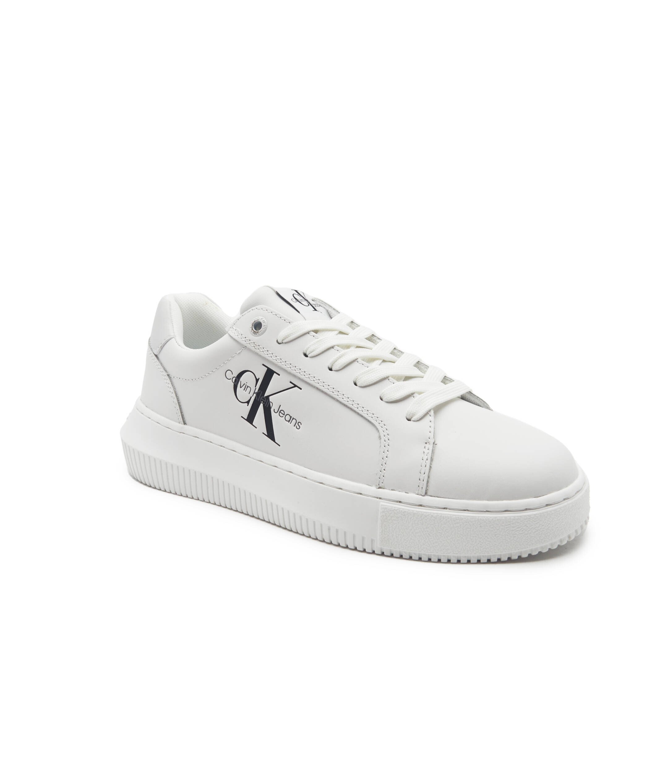 Calvin Klein Jeans Teniși din piele Cupsole
