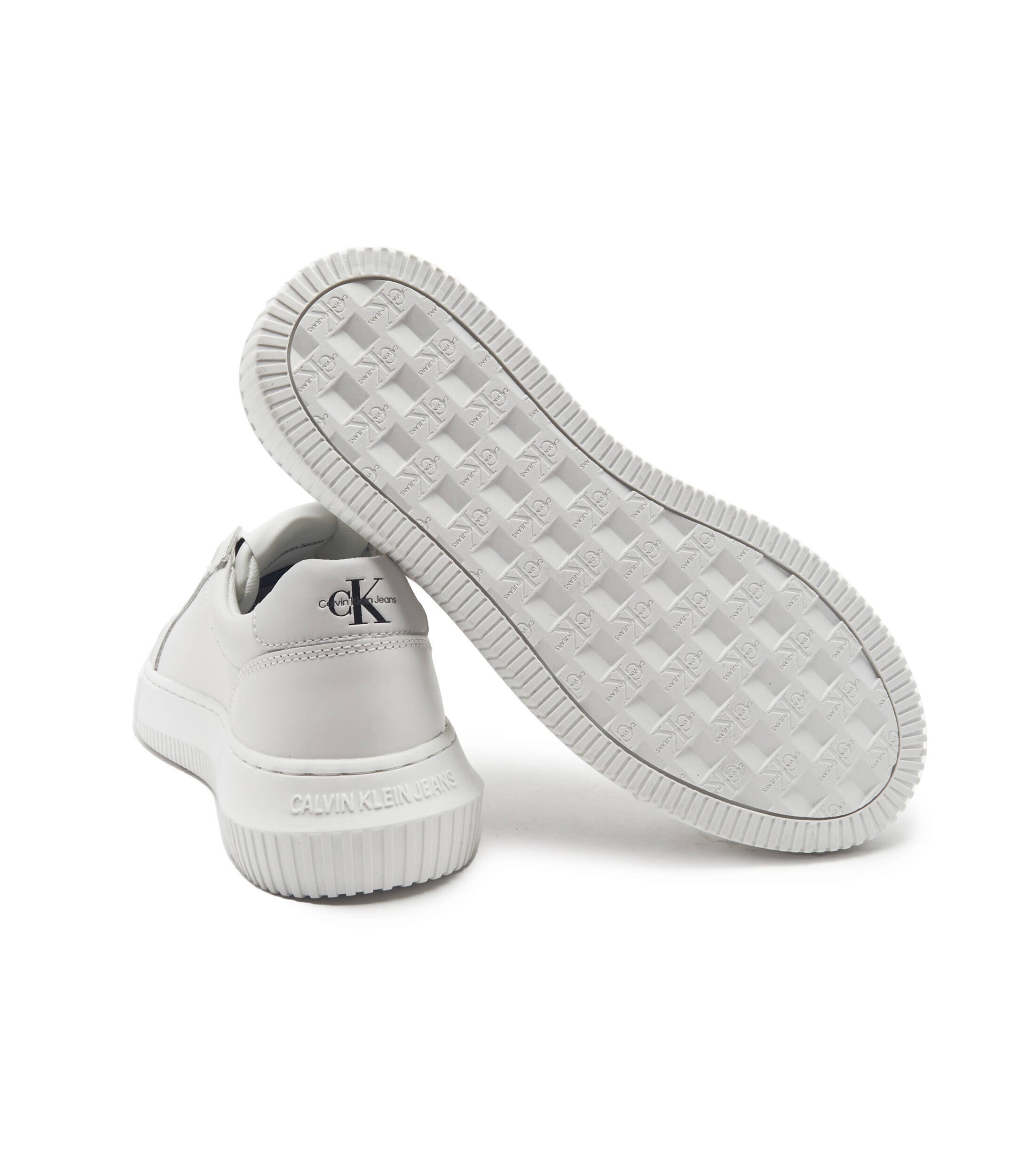 Calvin Klein Jeans Teniși din piele Cupsole