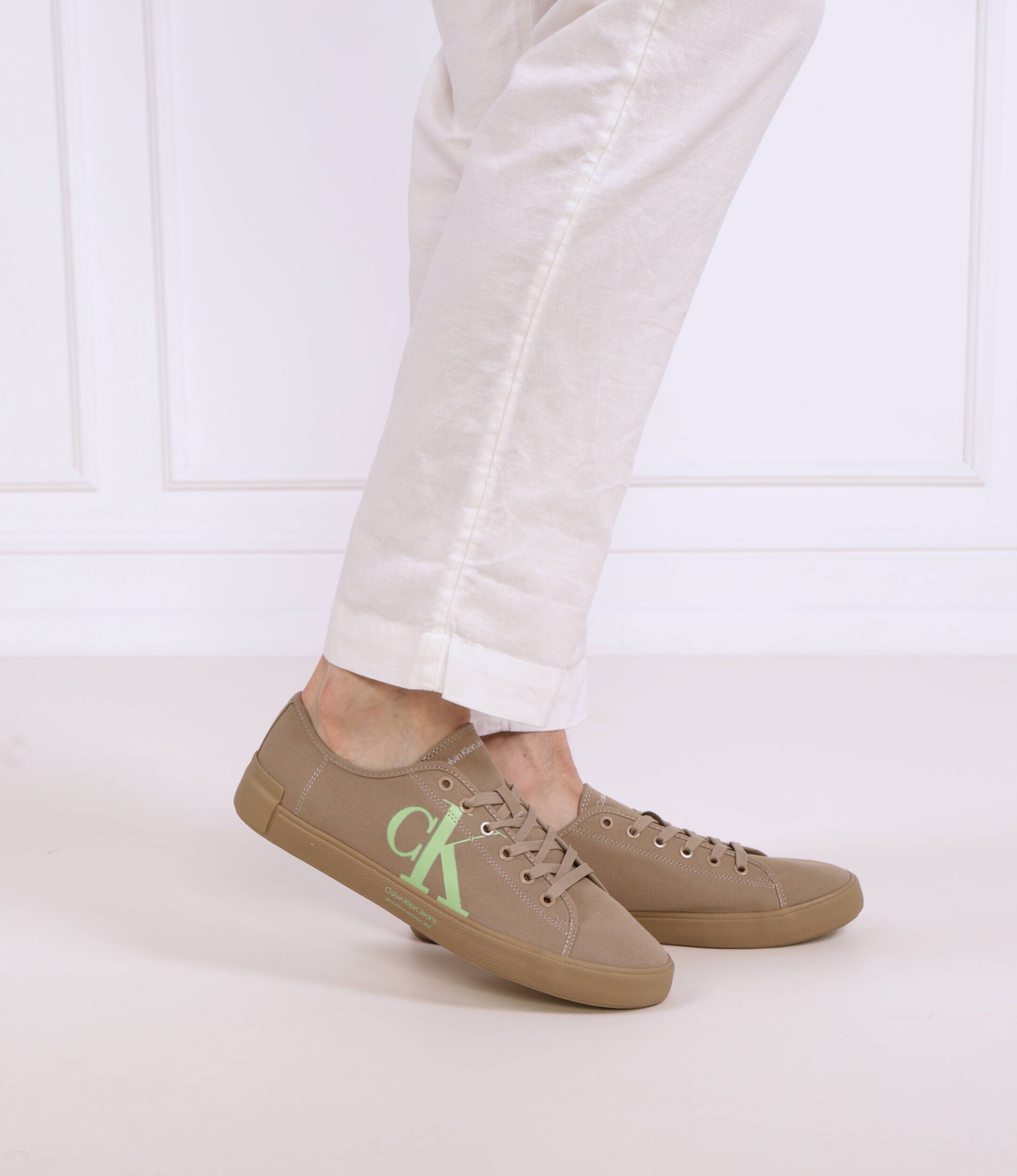 Calvin Klein Jeans Teniși VULC LOW OVERSIZED BRAND