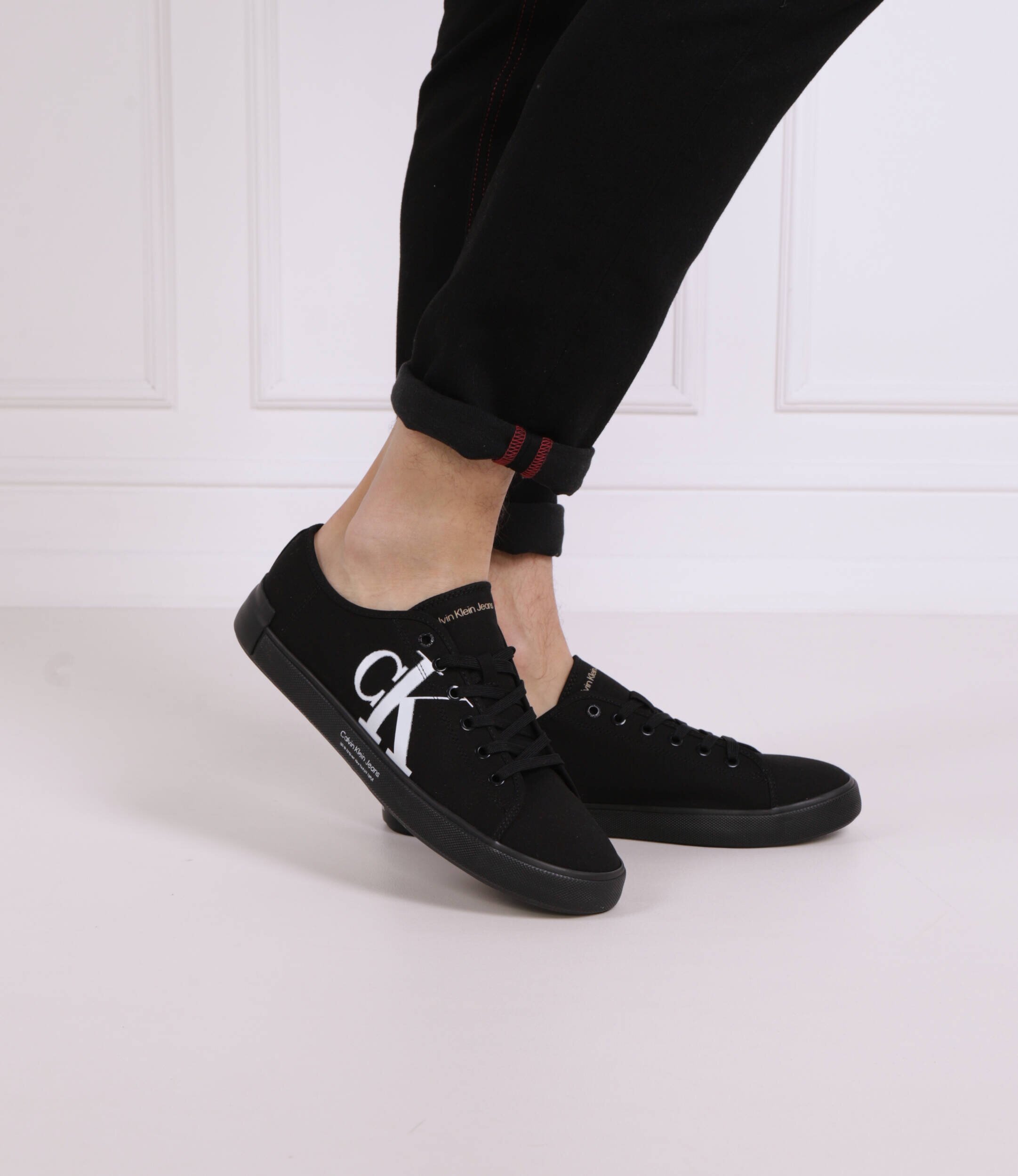 Calvin Klein Jeans Teniși VULC LOW OVERSIZED BRAND