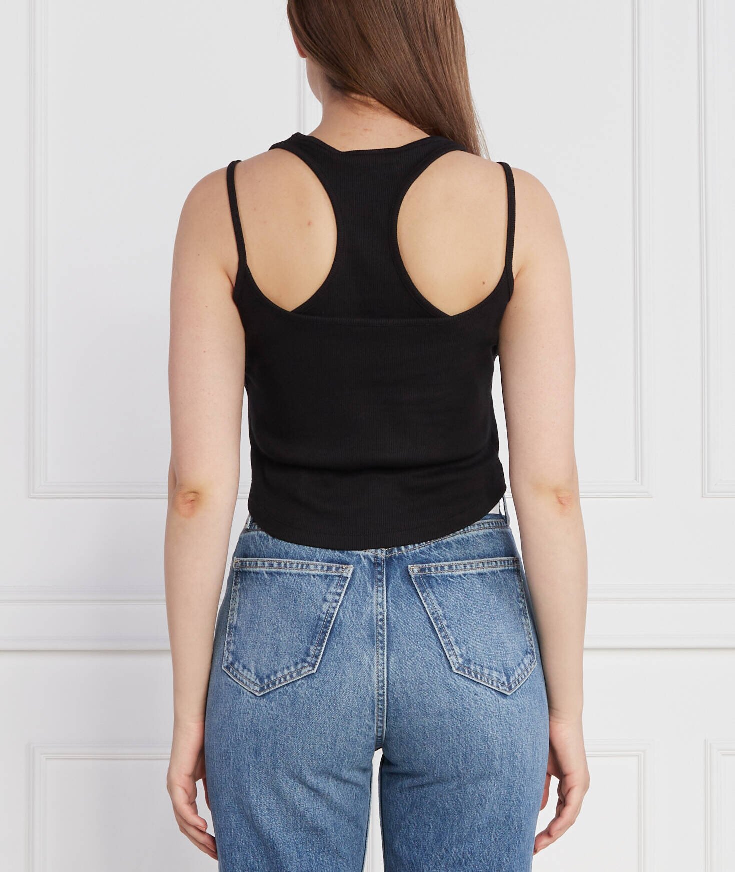 Calvin Klein Jeans Top BADGE RIB DOUBLE LAYER | Regular Fit