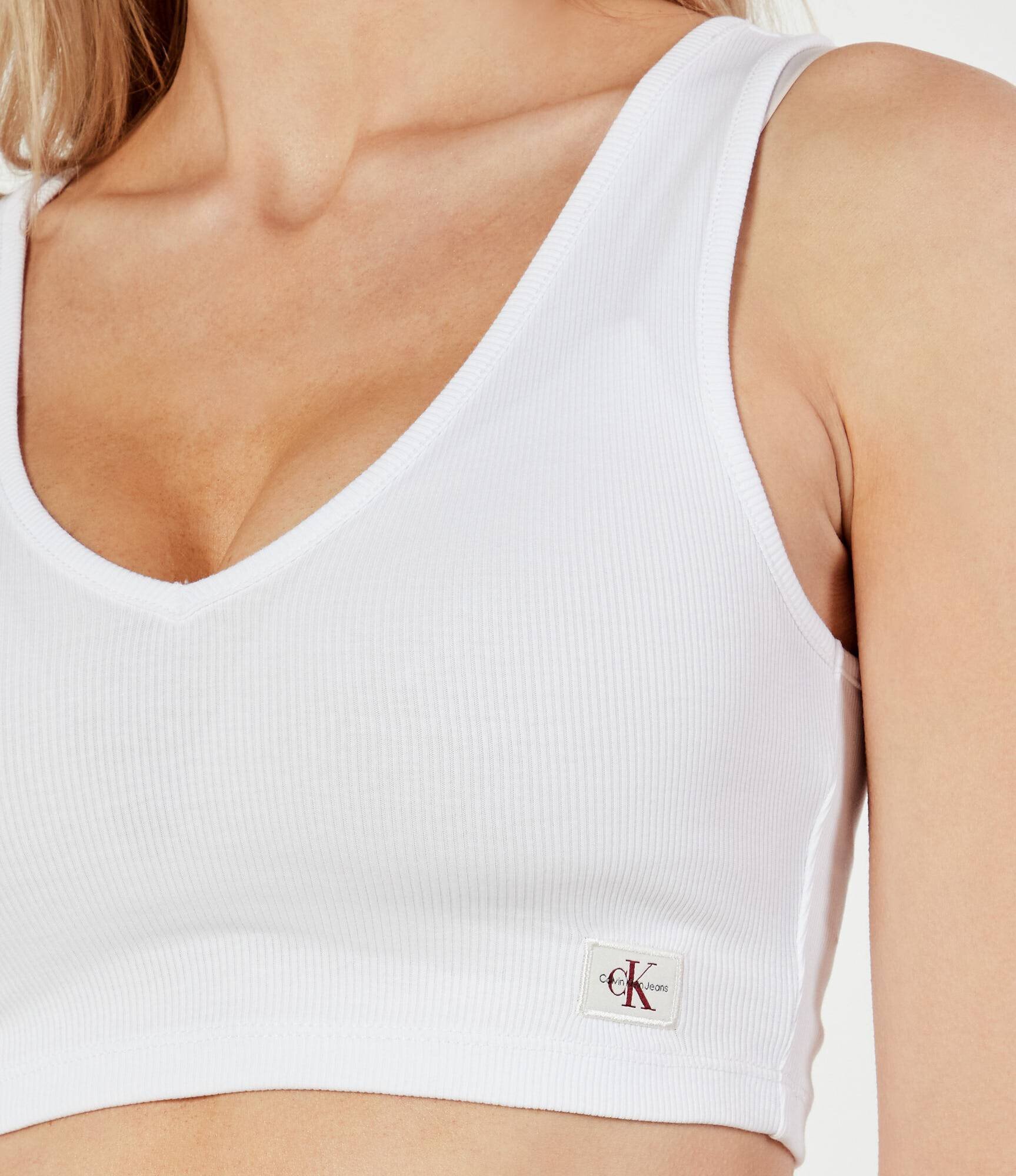 Calvin Klein Jeans Top | Cropped Fit