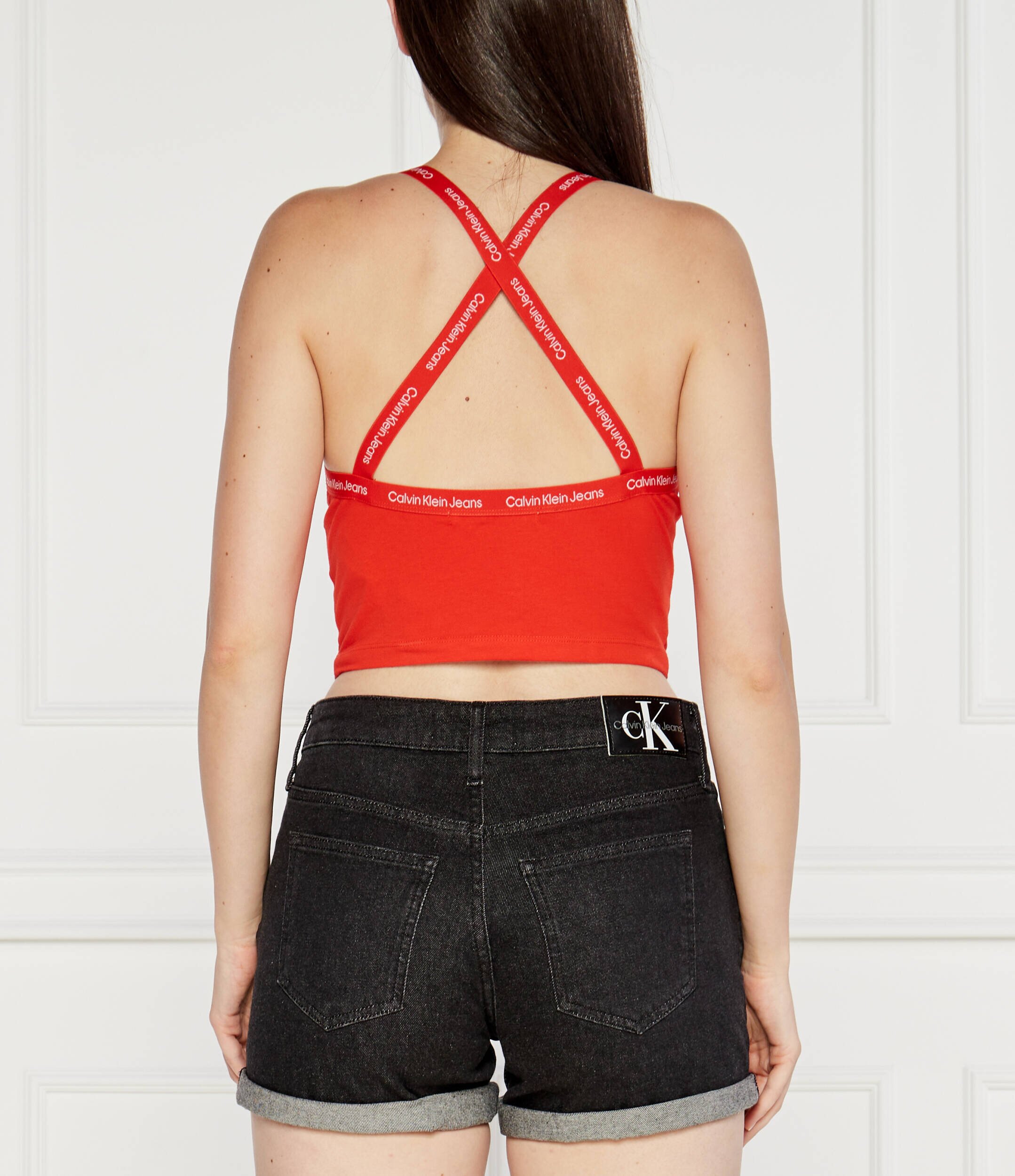 Calvin Klein Jeans Top | Cropped Fit