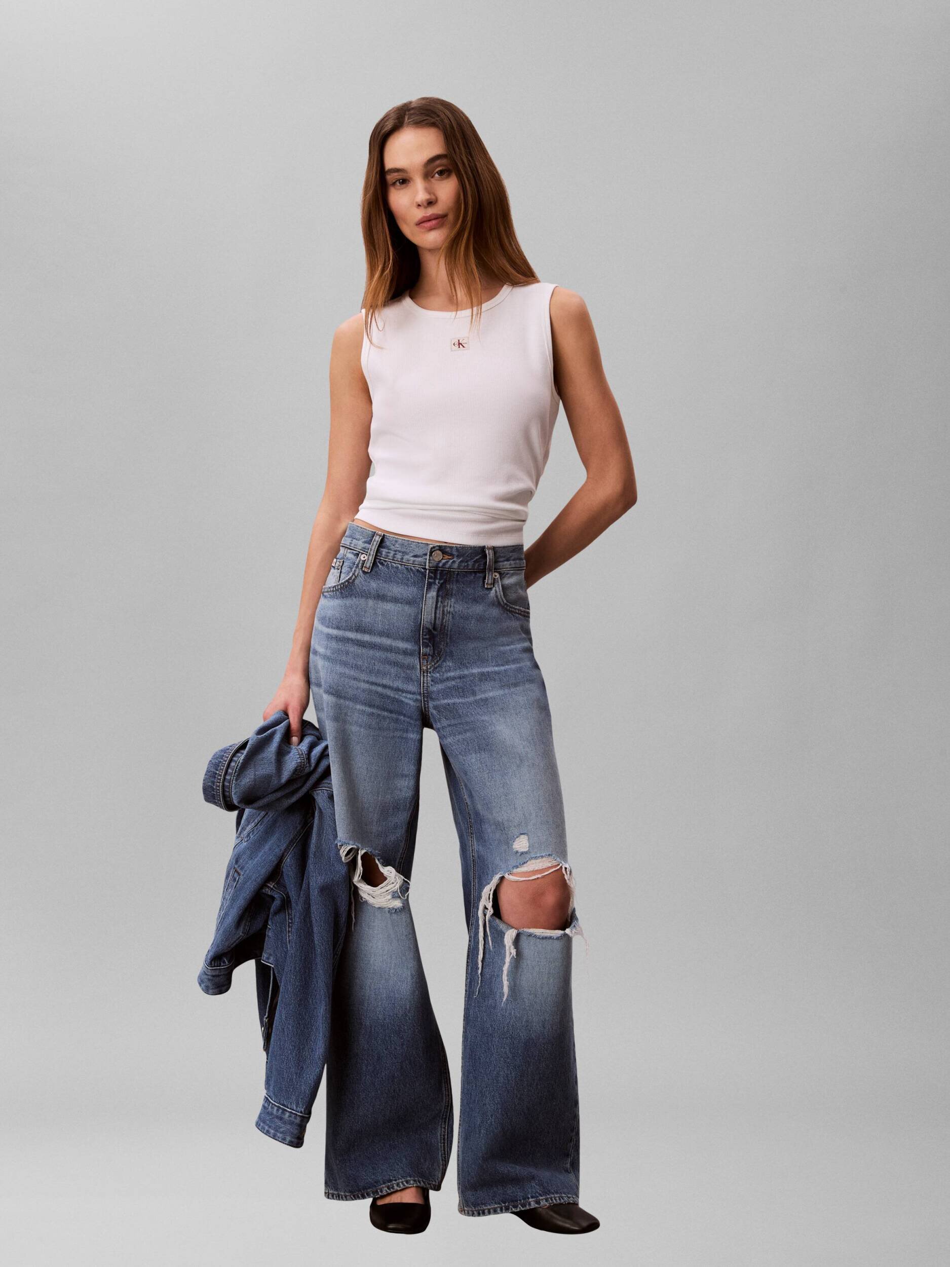 Calvin Klein Jeans Top | Slim Fit