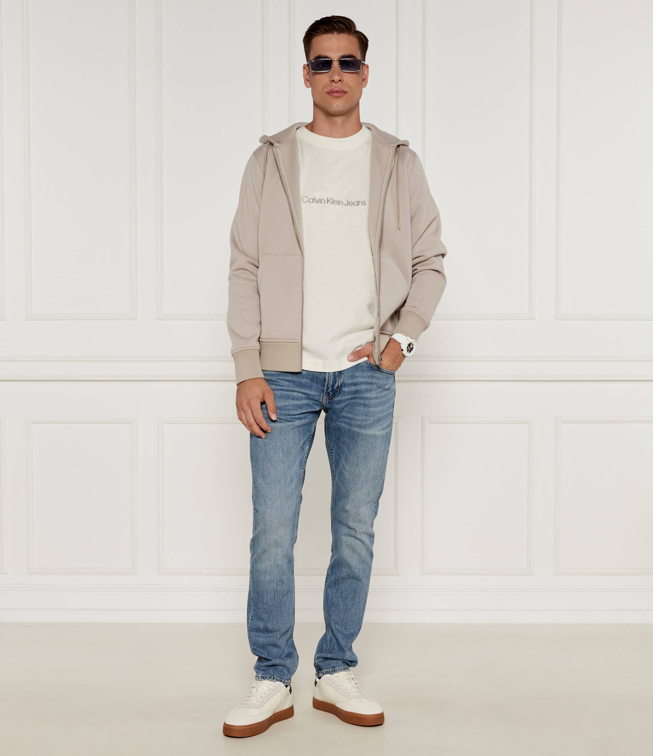 Calvin Klein Jeans Tricou Chenille | regular fit