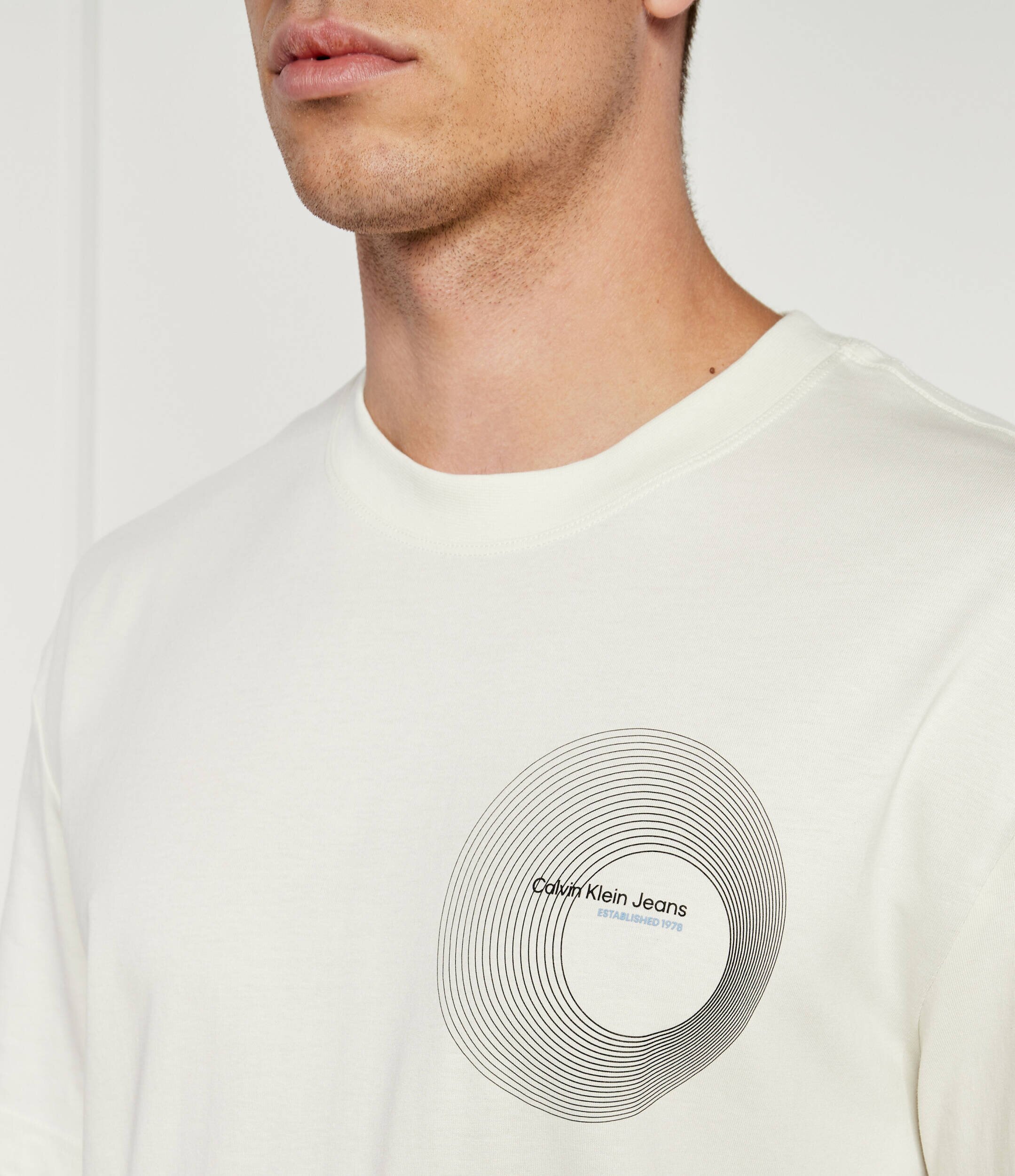 Calvin Klein Jeans Tricou CIRCLE FREQUENCY | Regular Fit