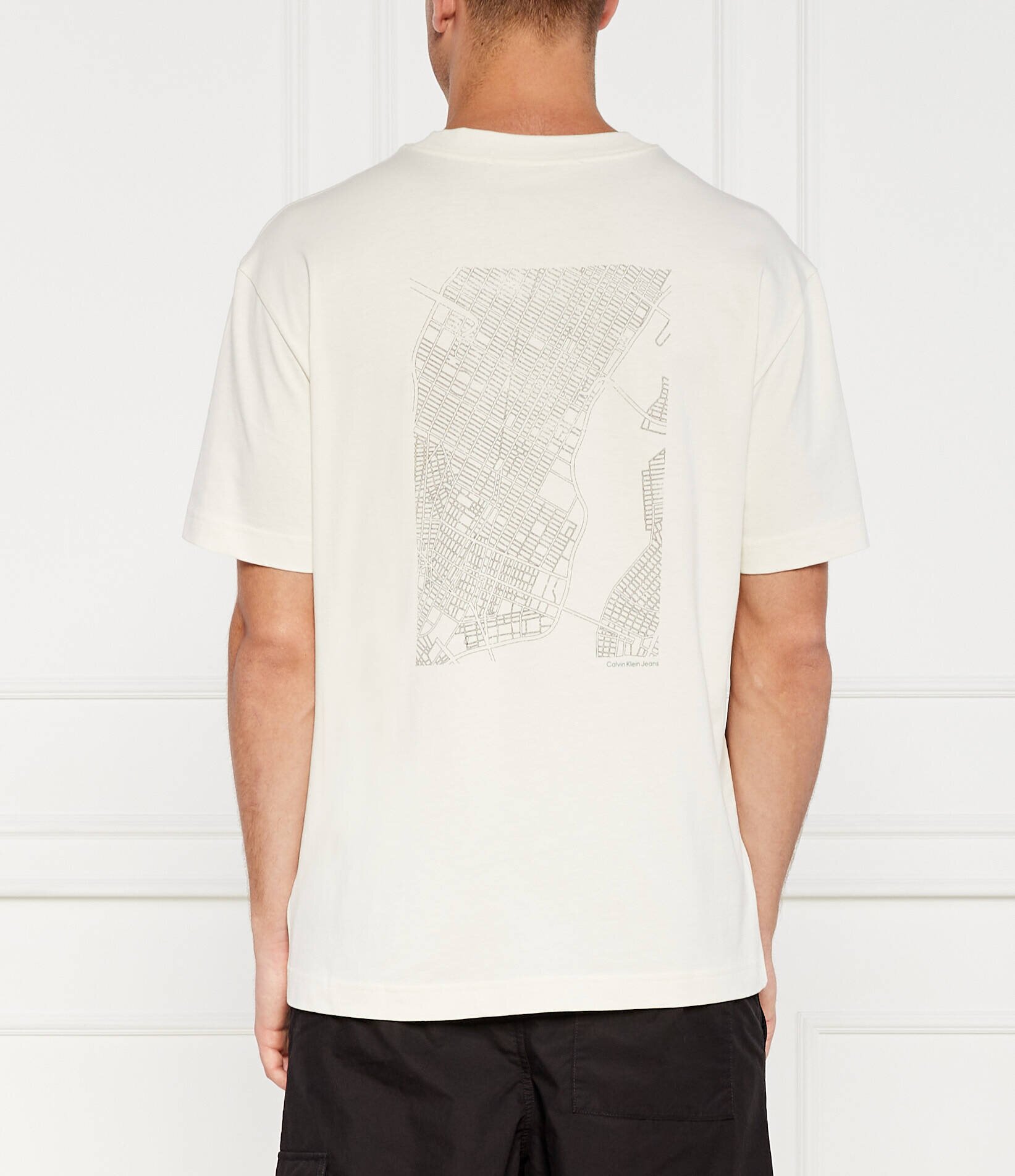 Calvin Klein Jeans Tricou CITY GRID MAP | Regular Fit