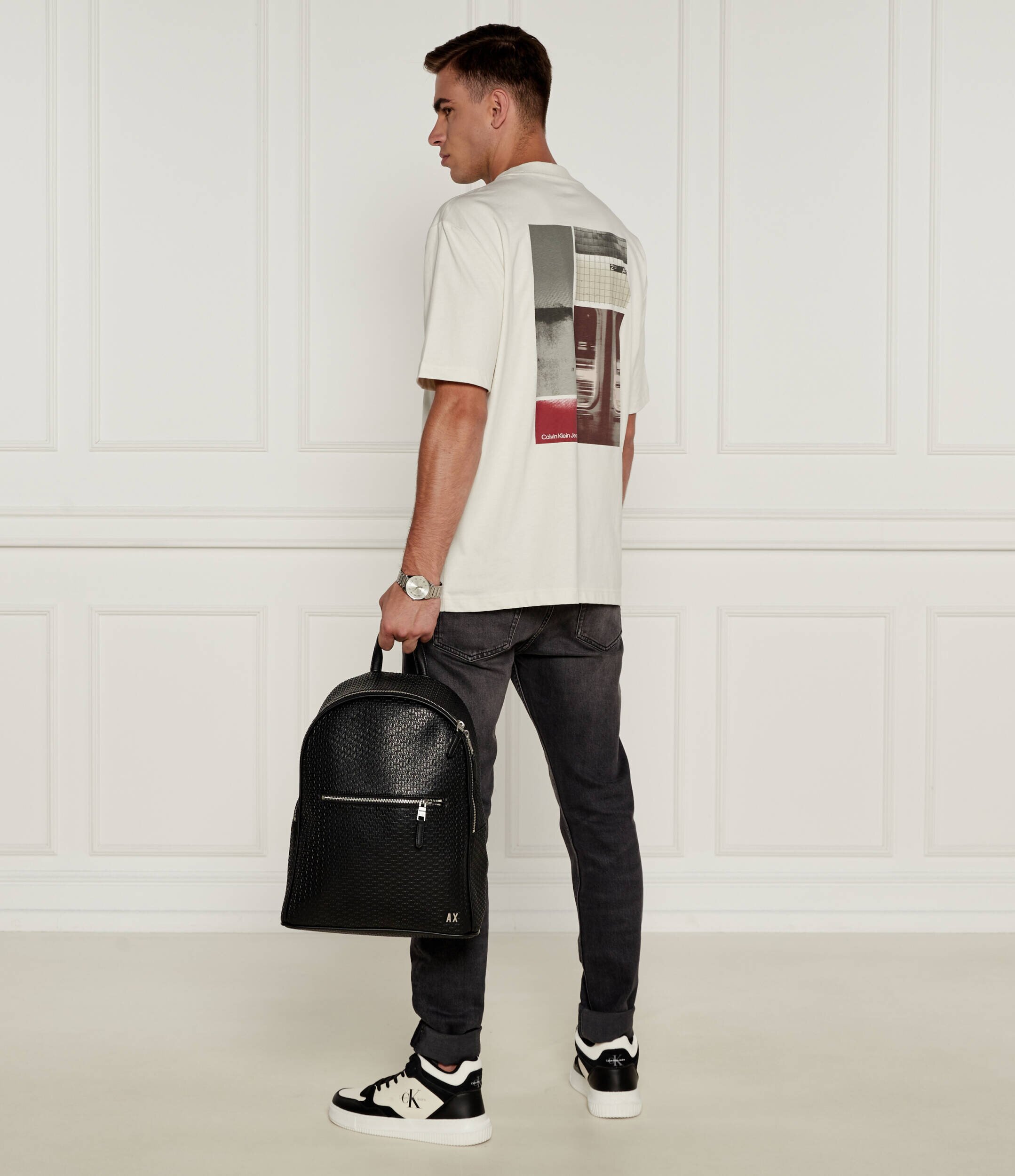 Calvin Klein Jeans Tricou CITY POSTER AVENUE | Relaxed fit