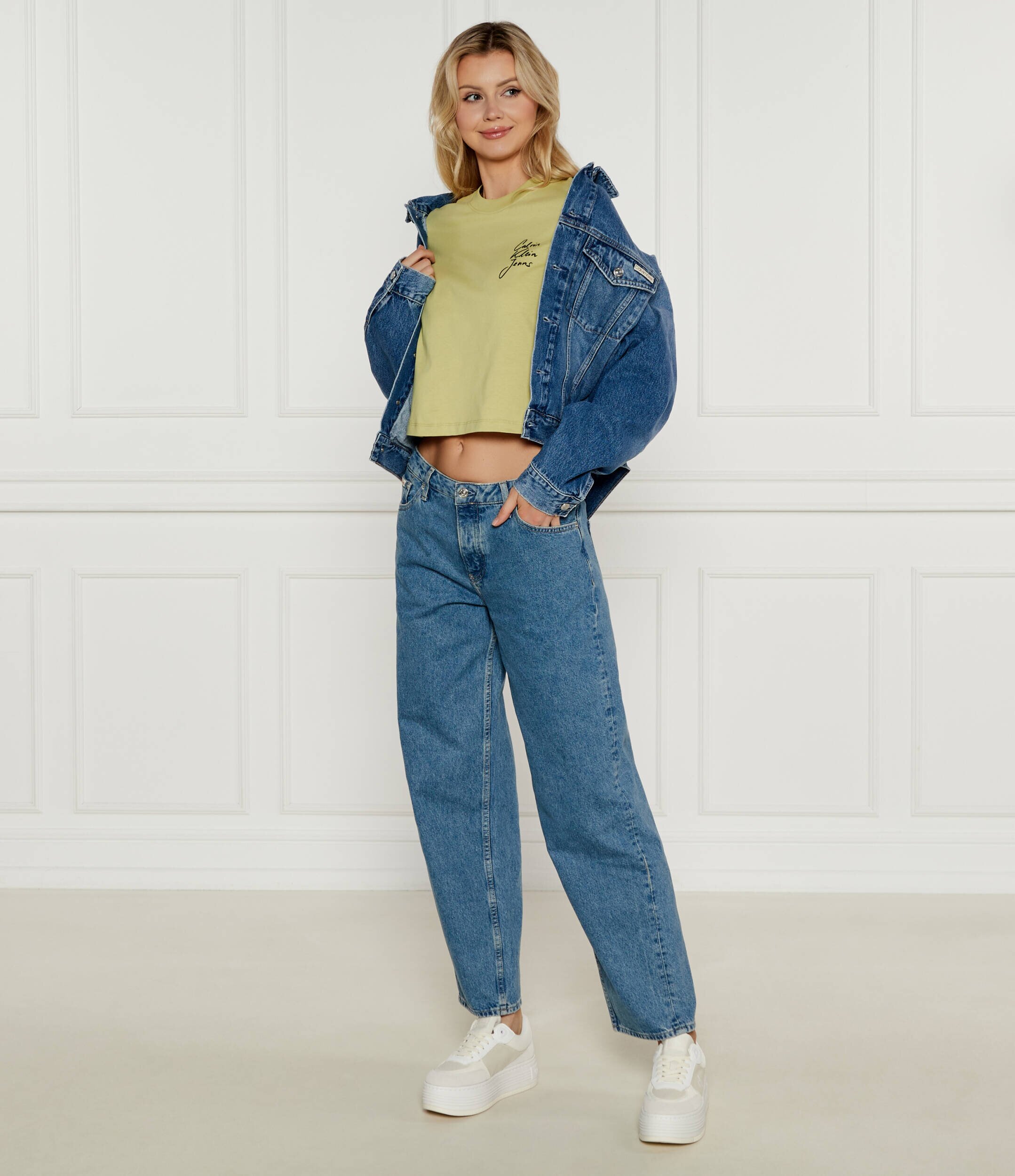 Calvin Klein Jeans Tricou | Cropped Fit