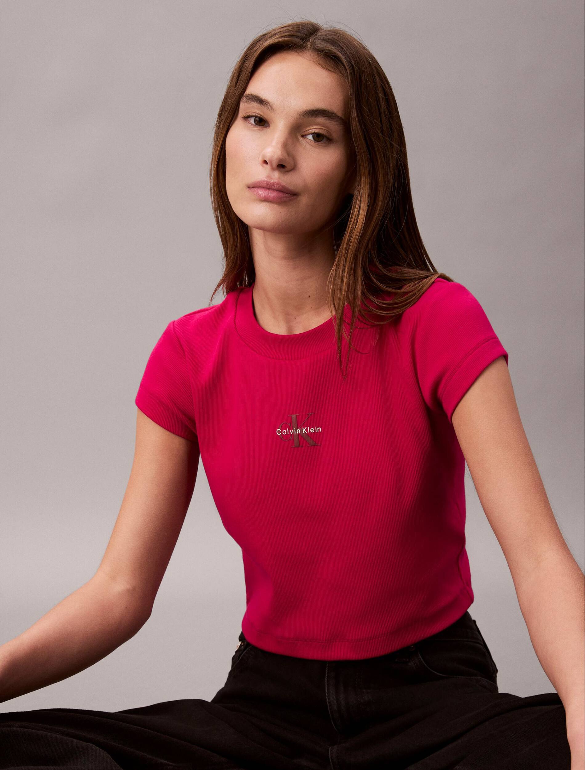 Calvin Klein Jeans Tricou | Cropped Fit