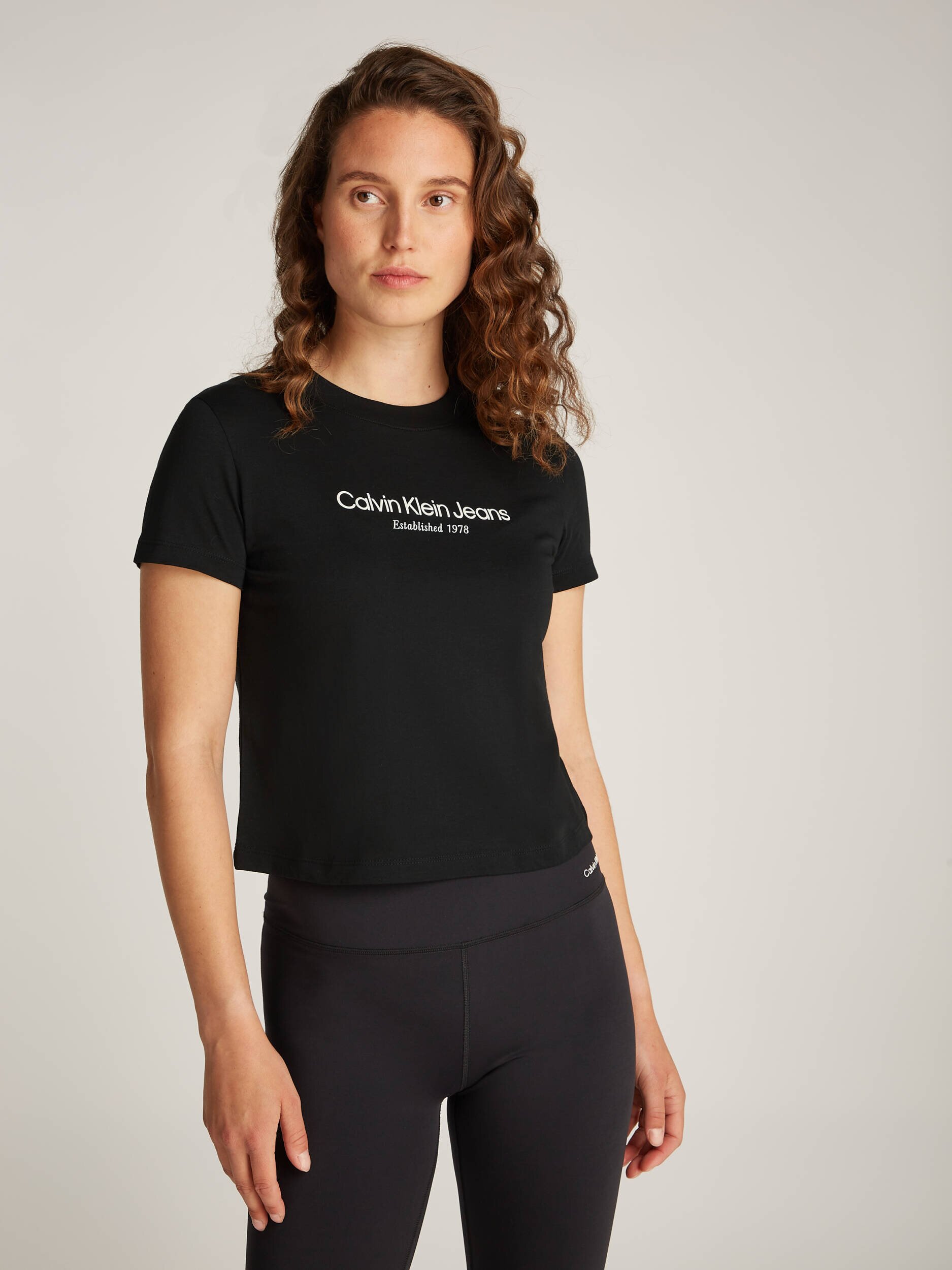 Calvin Klein Jeans Tricou Institutional | Regular Fit