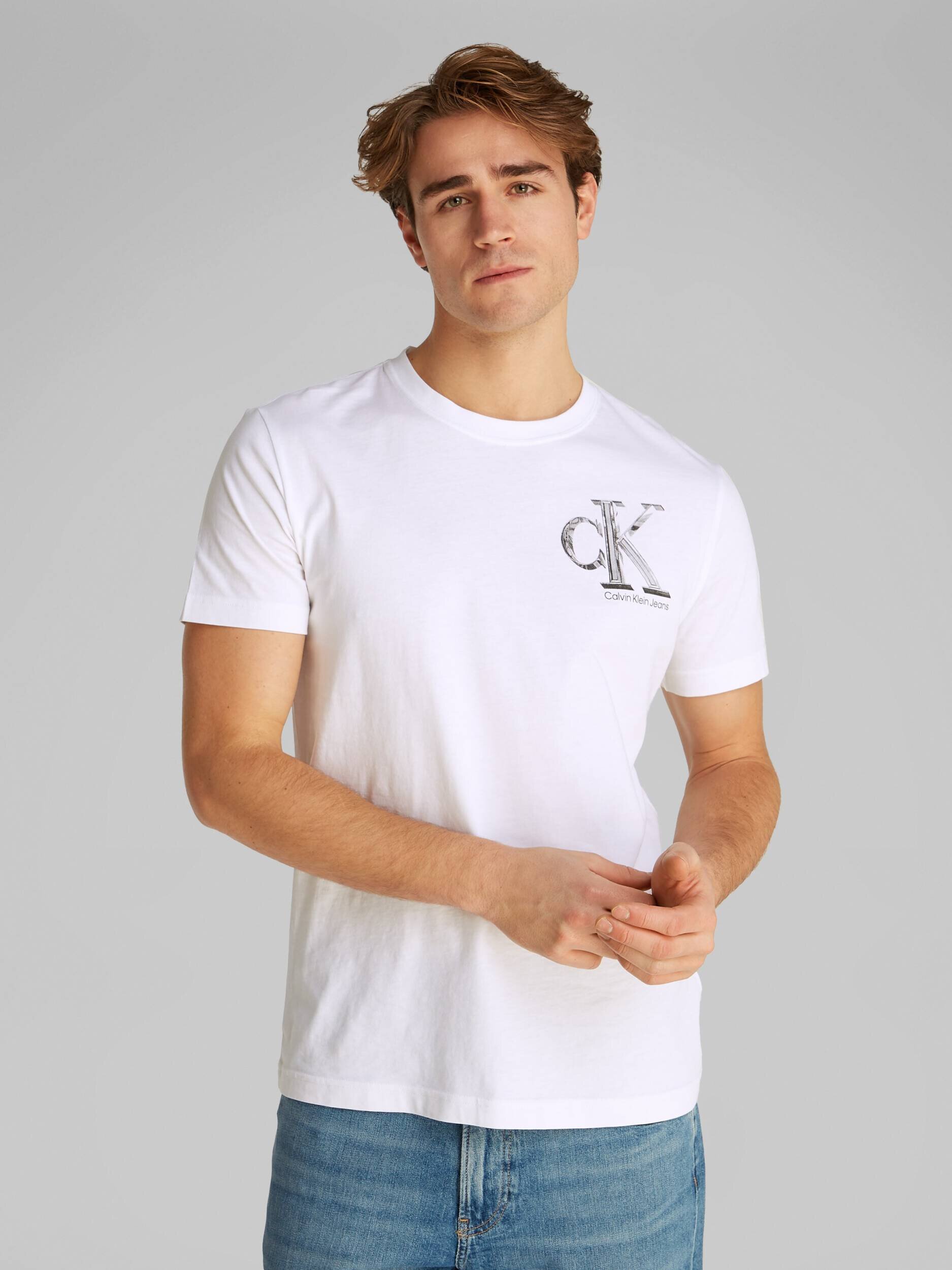 Calvin Klein Jeans Tricou Monogram | regular fit