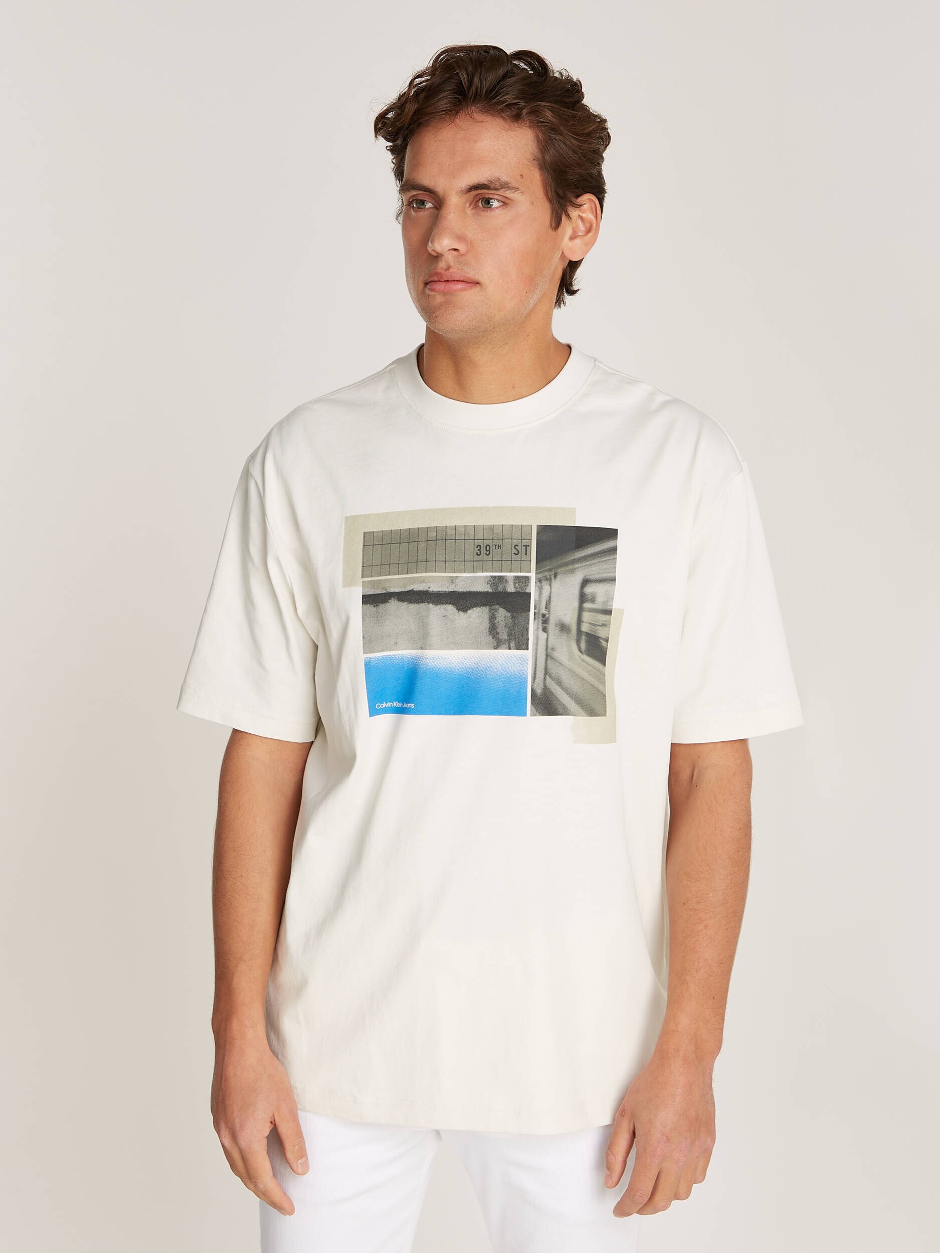 Calvin Klein Jeans Tricou POSTER | Loose fit