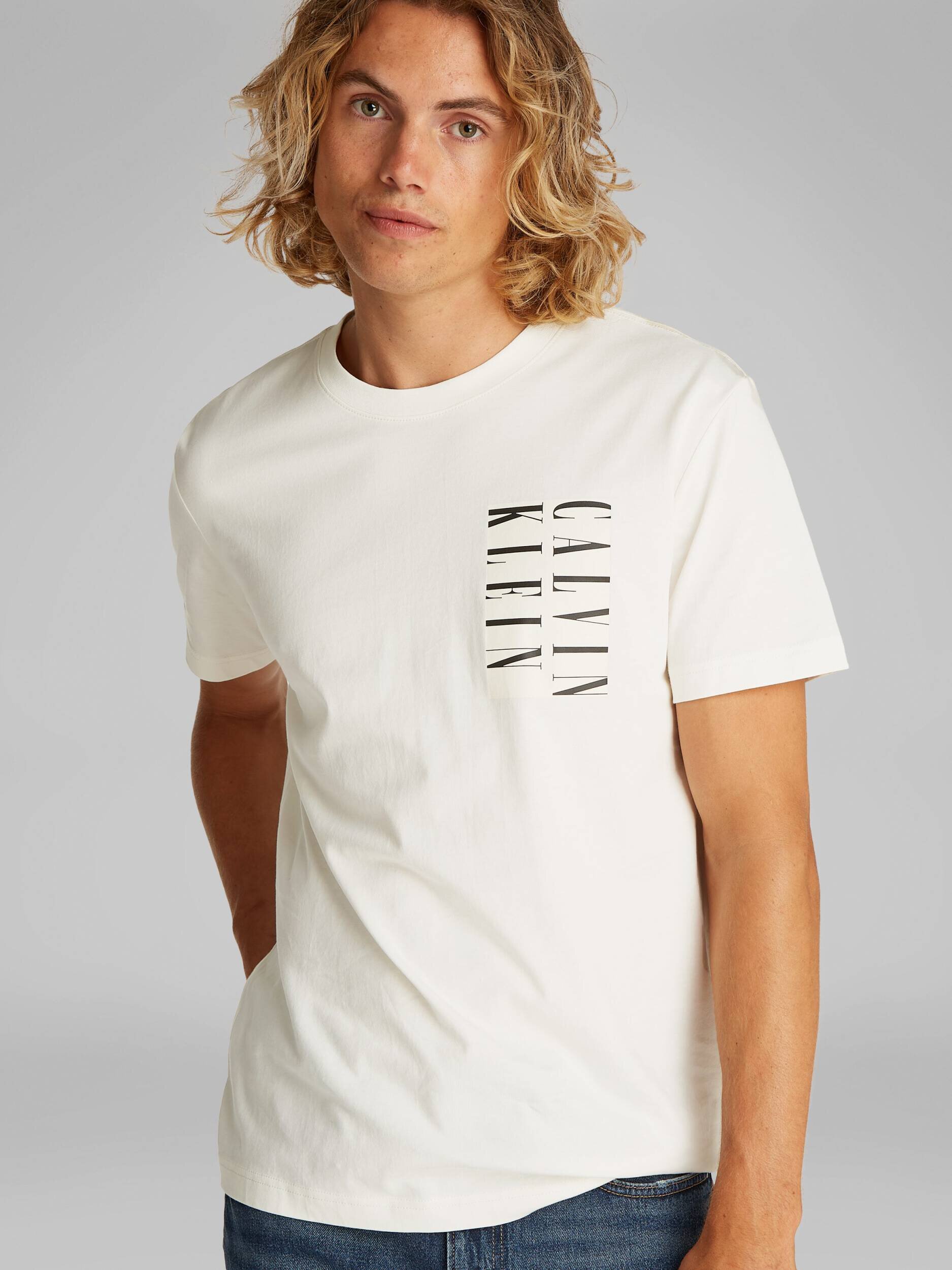 Calvin Klein Jeans Tricou Serif Box Graphic | regular fit
