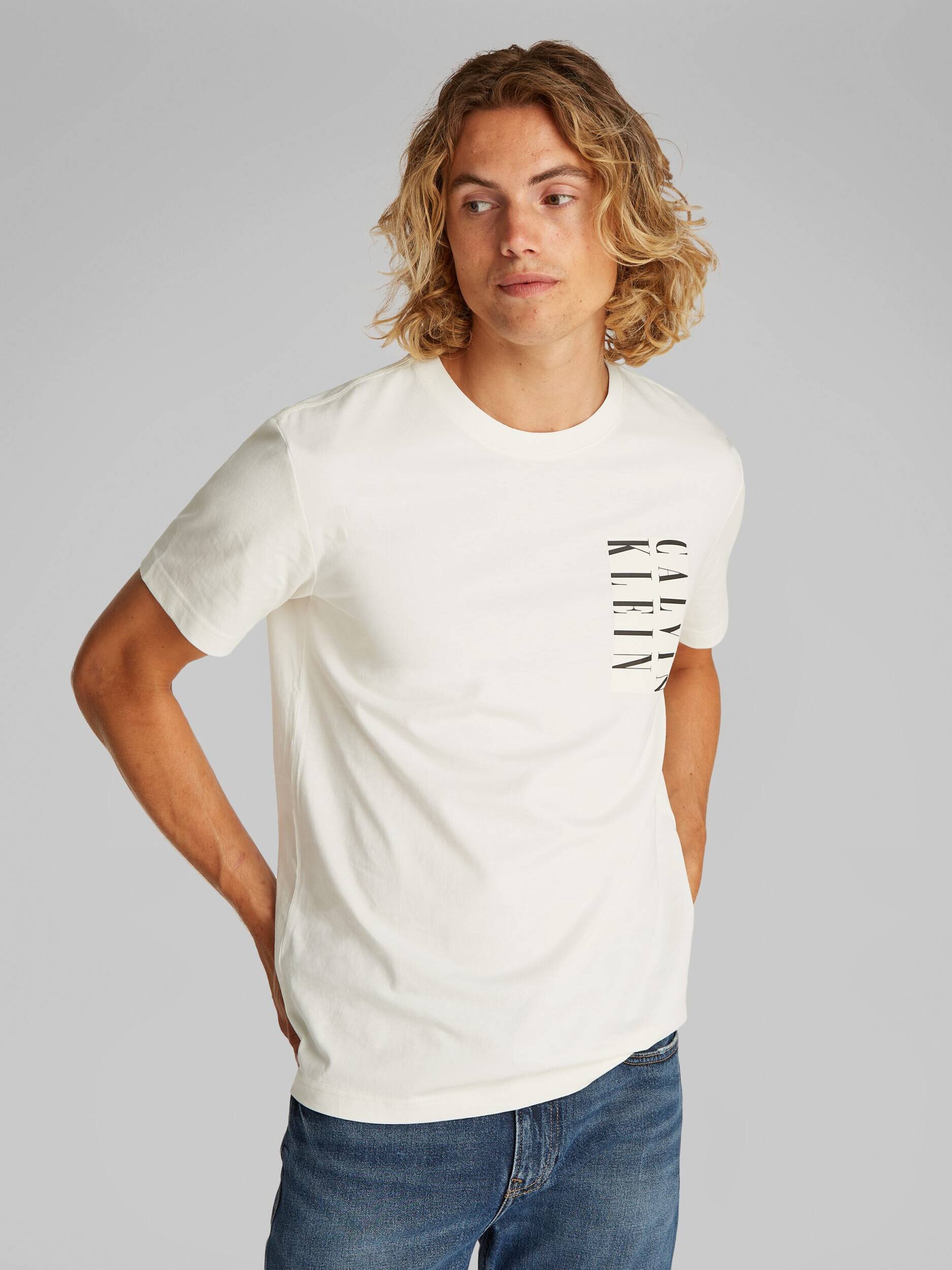 Calvin Klein Jeans Tricou Serif Box Graphic | regular fit