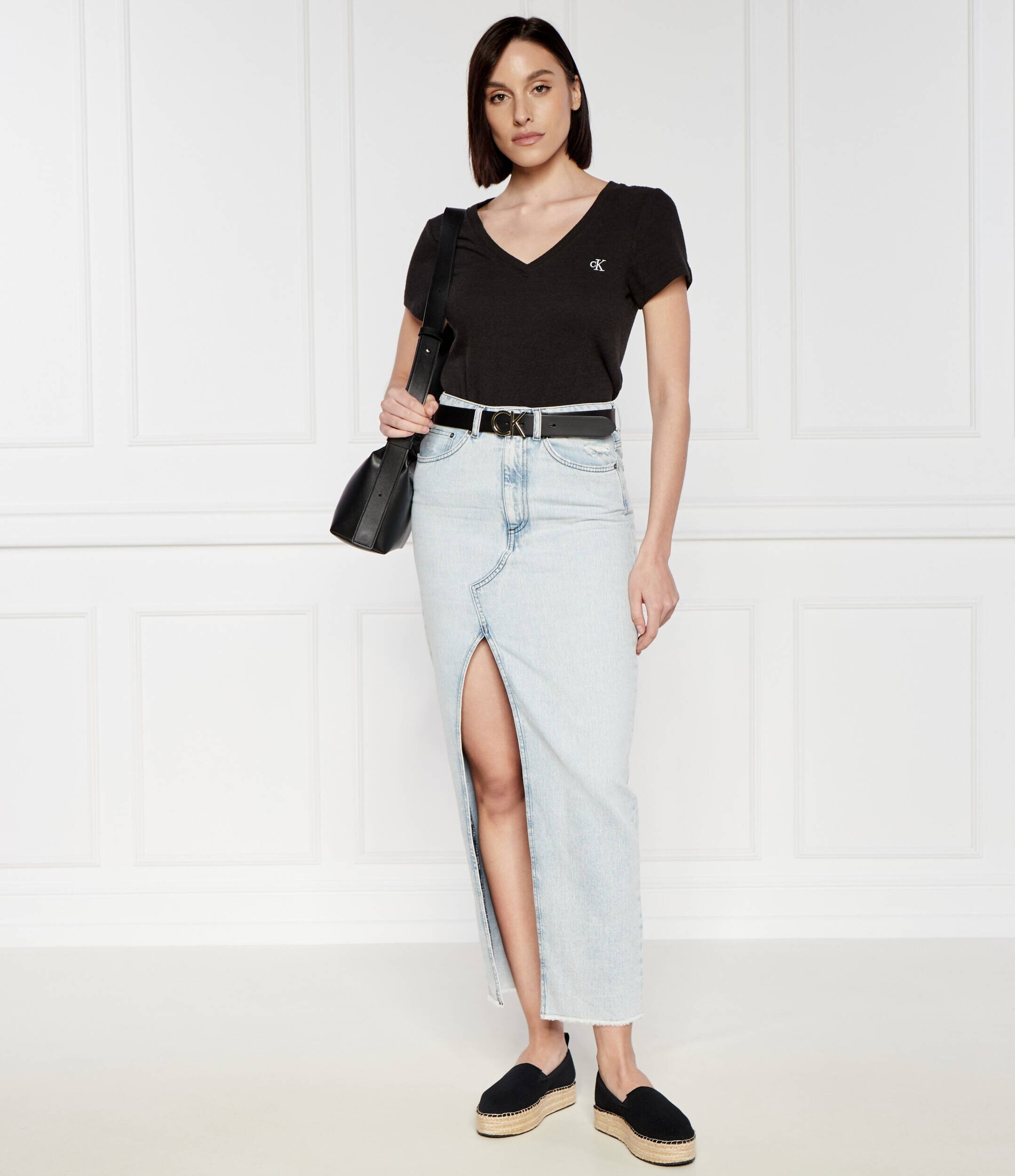 Calvin Klein Jeans Tricou SLUB | Slim Fit