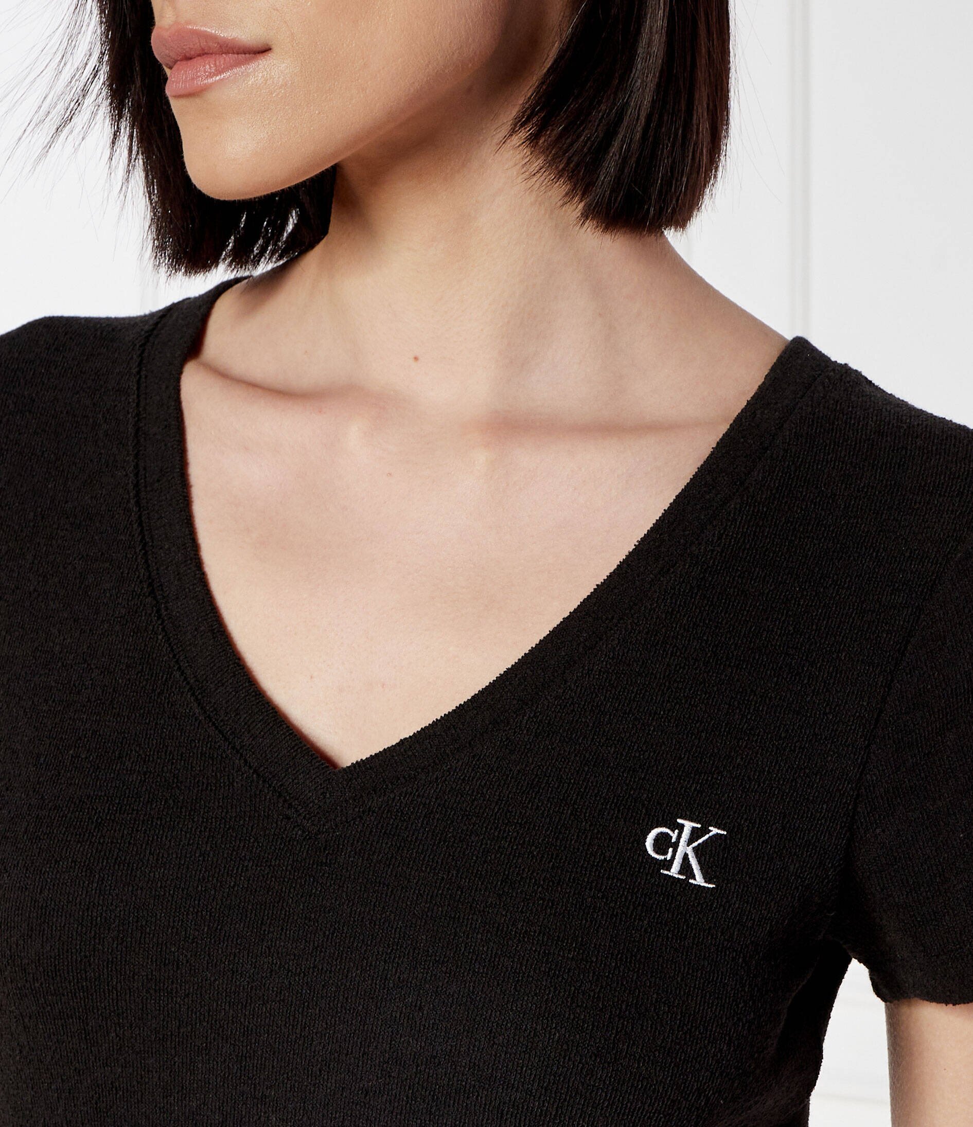 Calvin Klein Jeans Tricou SLUB | Slim Fit