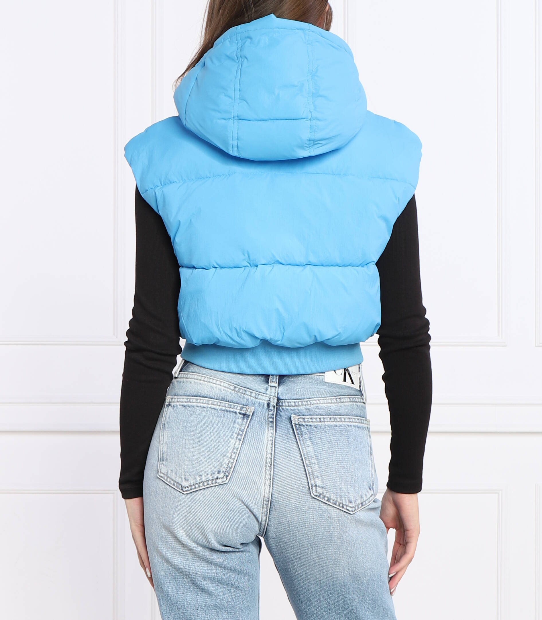 Calvin Klein Jeans Vestă LIGHTWEIGHT | Cropped Fit