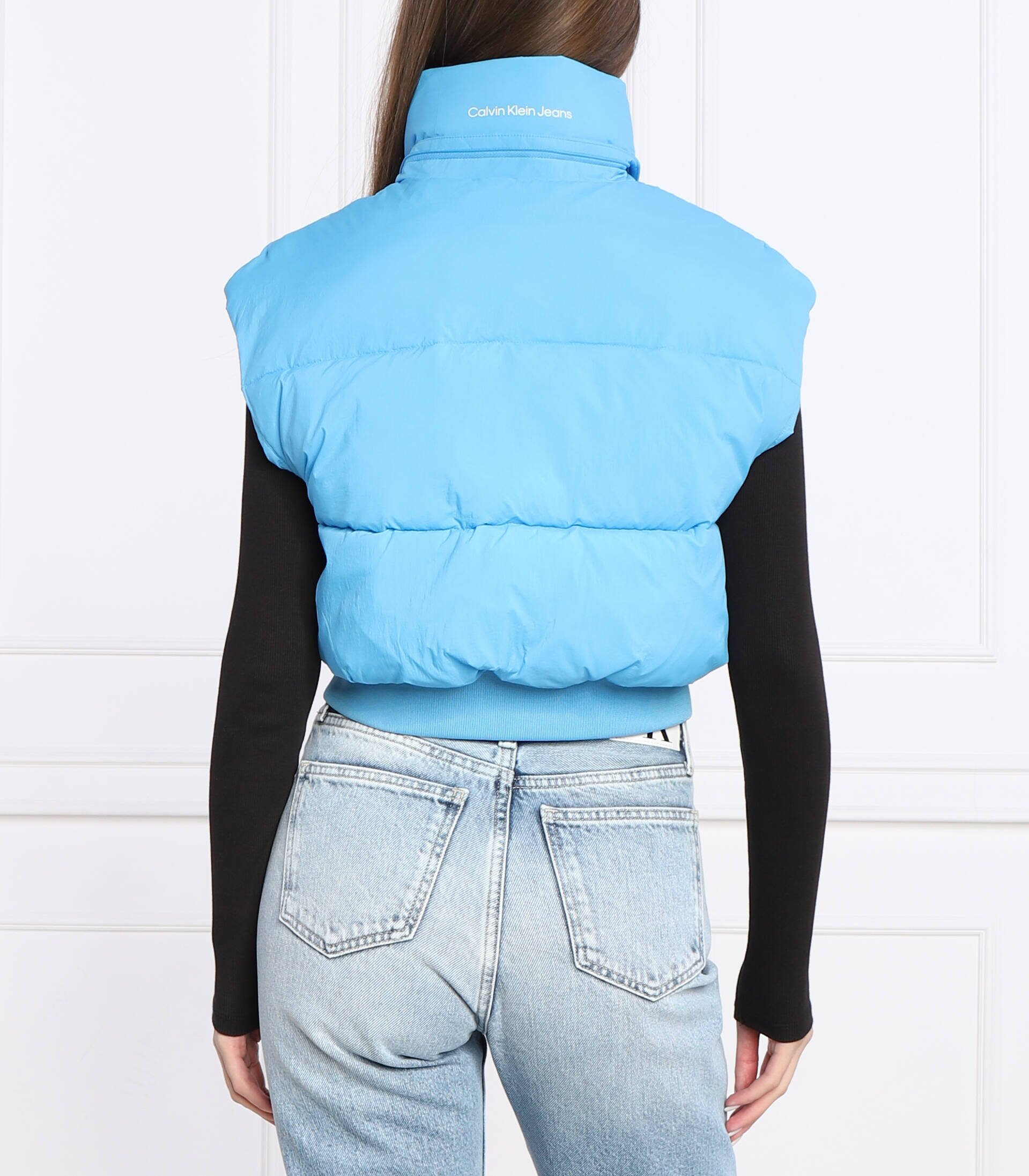 Calvin Klein Jeans Vestă LIGHTWEIGHT | Cropped Fit