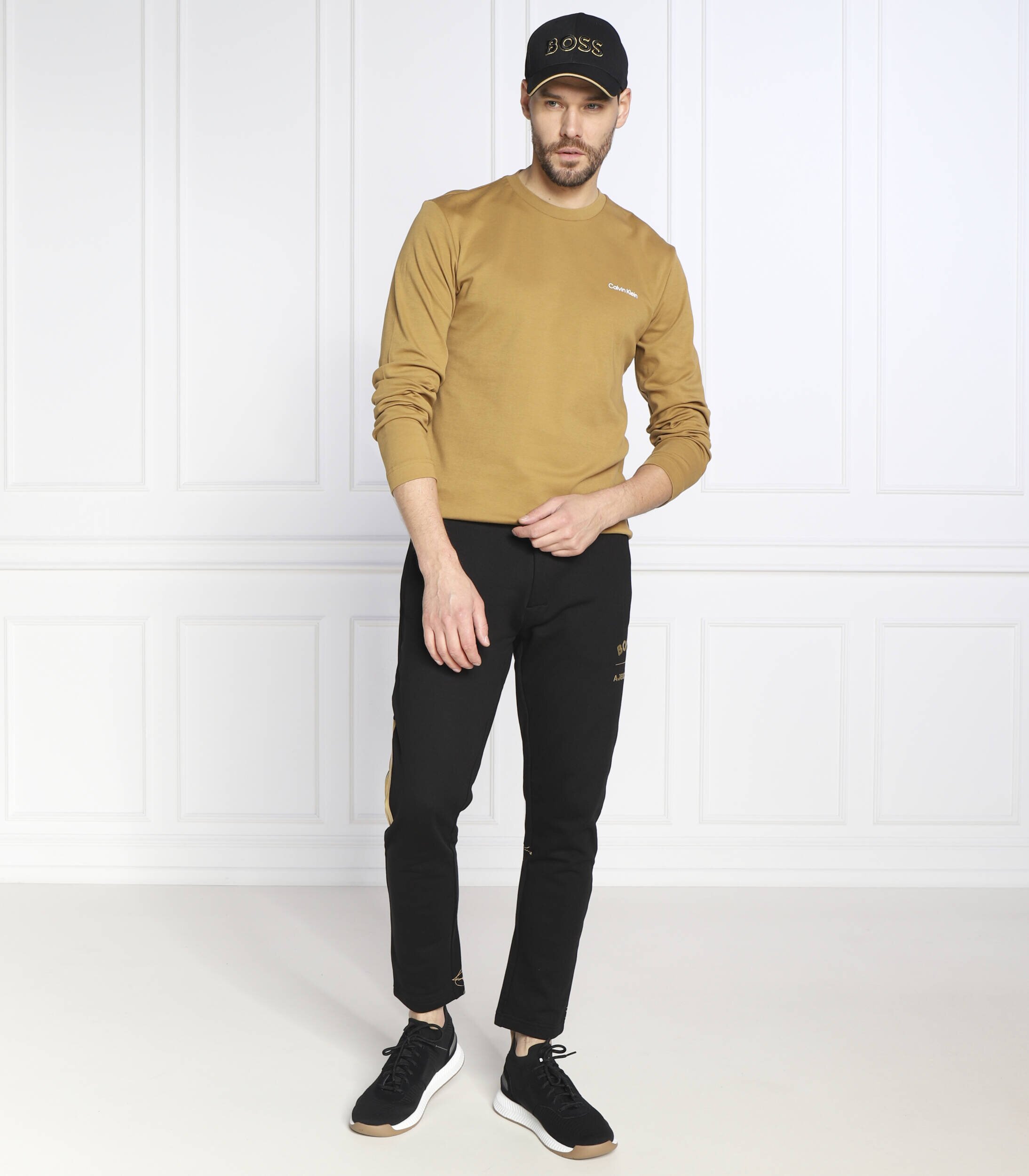 Calvin Klein Longsleeve MICRO LOGO | Slim Fit