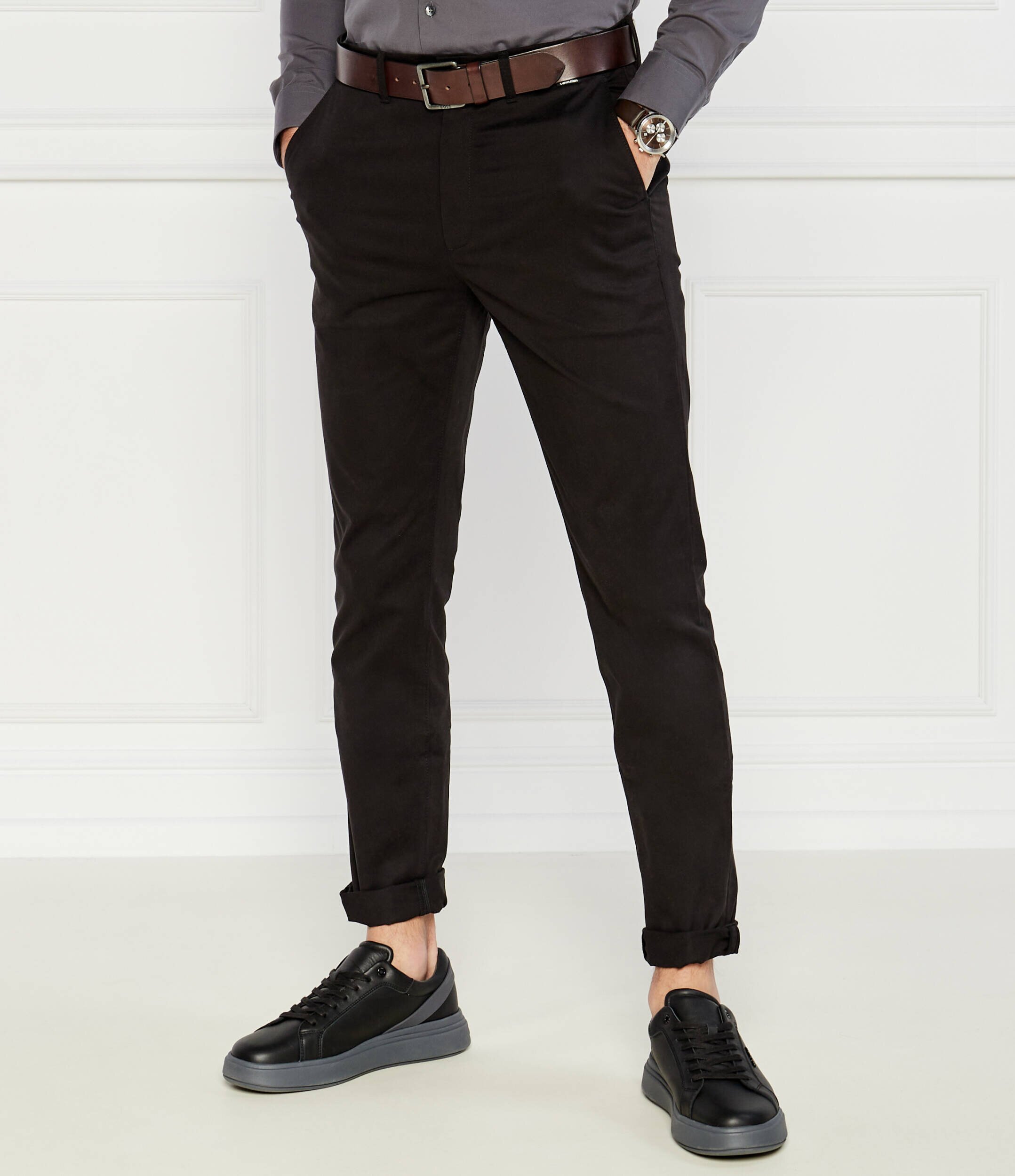 Calvin Klein Pantaloni chino MODERN TWILL | Slim Fit