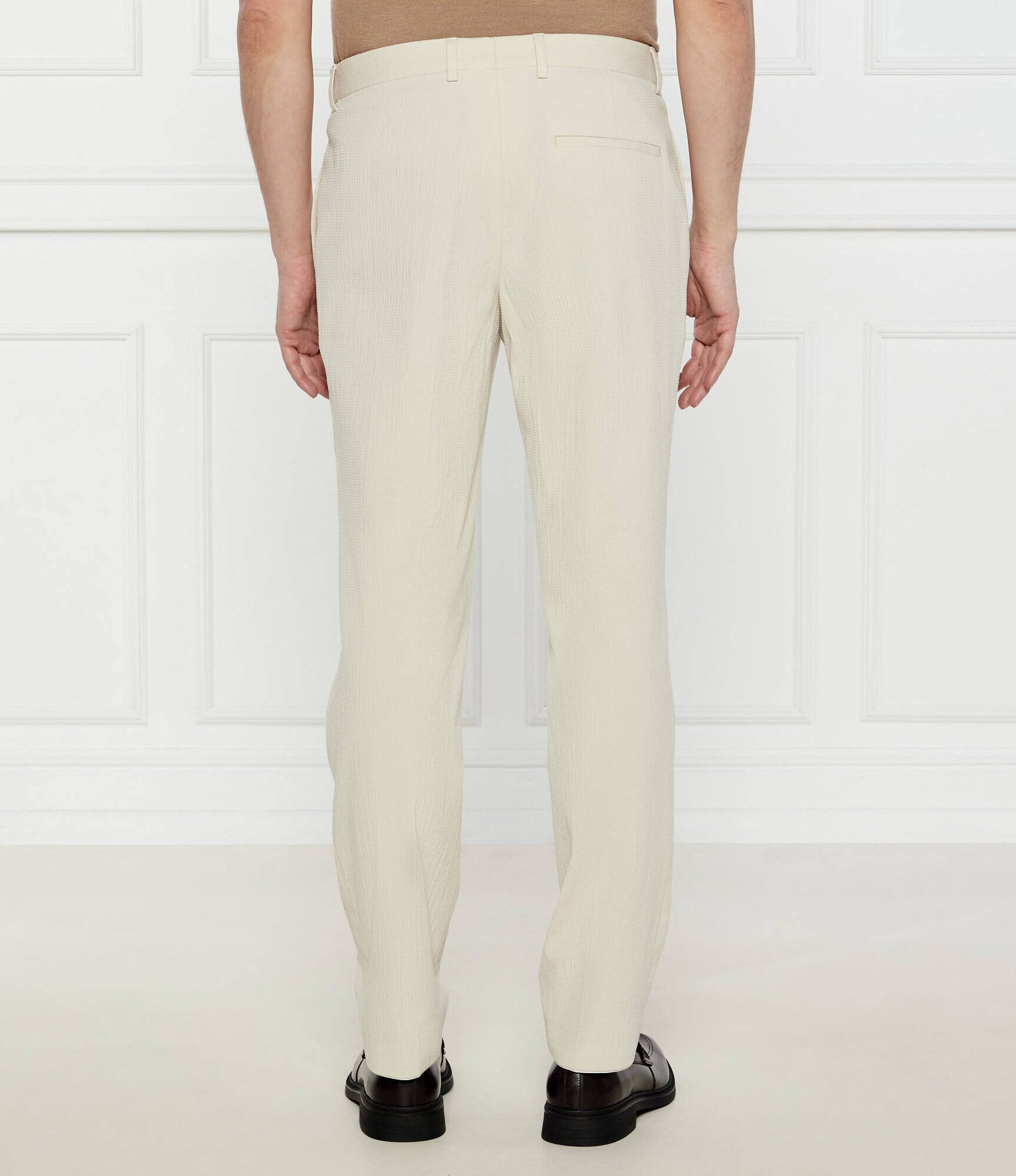 Calvin Klein Pantaloni chino SEERSUCKER | Regular Fit